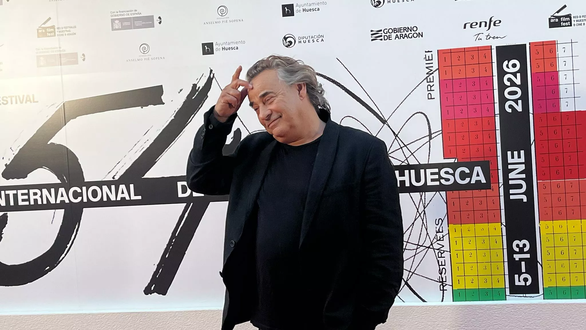 Entrega del premio Luis Buñuel a Eduard Fernández. Foto Mercedes Manterola