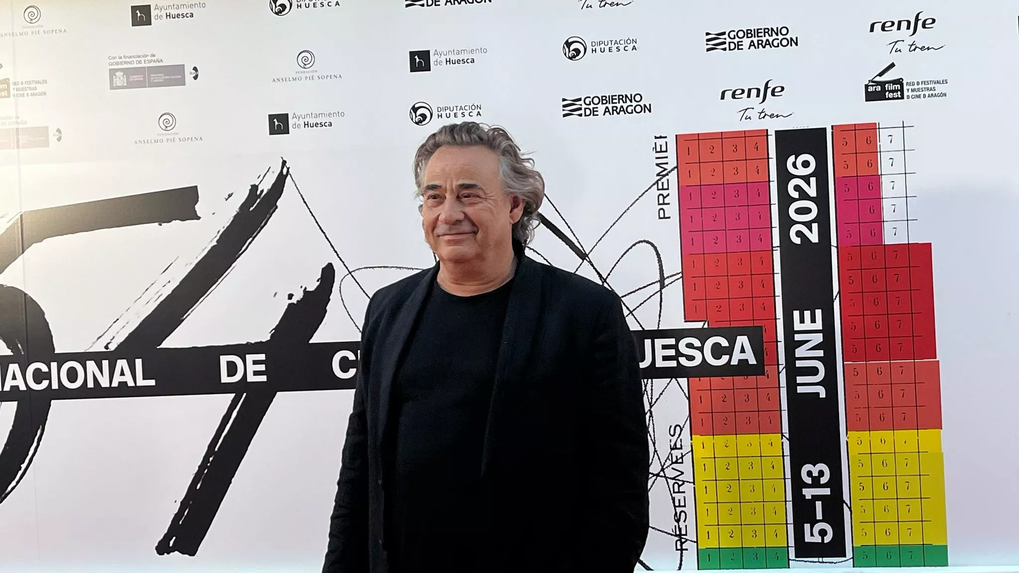 Entrega del premio Luis Buñuel a Eduard Fernández. Foto Mercedes Manterola