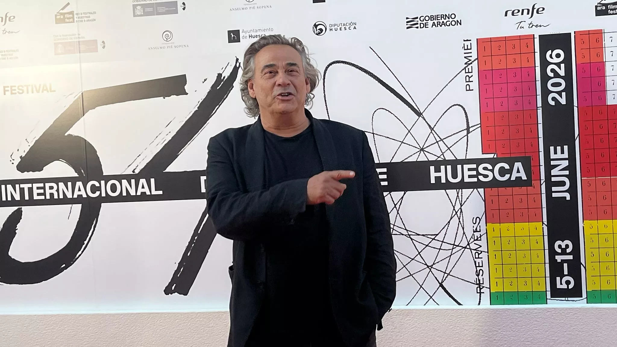 Entrega del premio Luis Buñuel a Eduard Fernández. Foto Mercedes Manterola