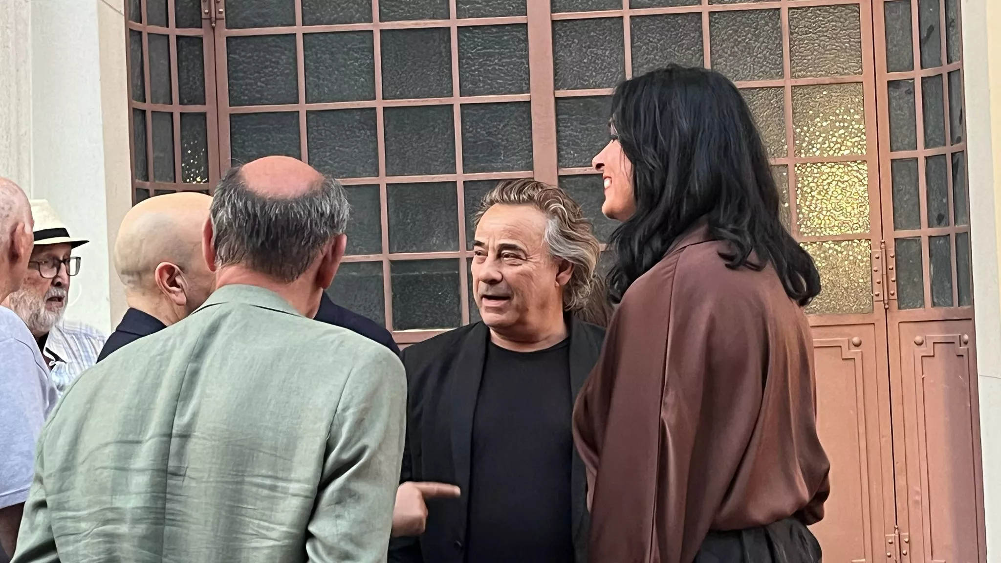 Entrega del premio Luis Buñuel a Eduard Fernández. Foto Mercedes Manterola