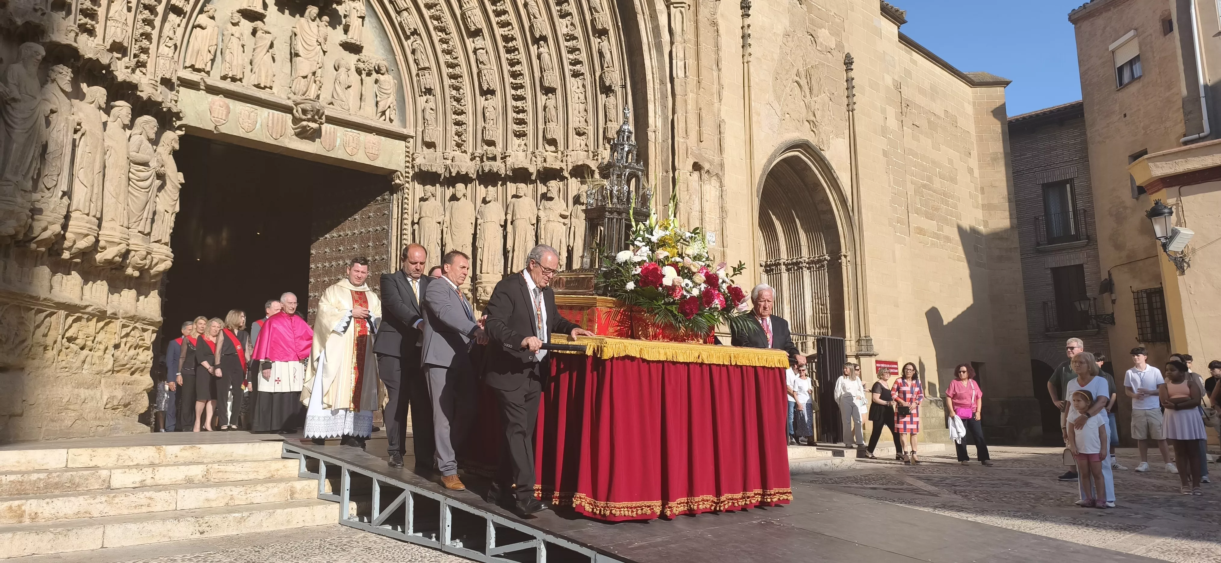 Festividad del Corpus Christi en Huesca. Foto María José Sampietro Brosed