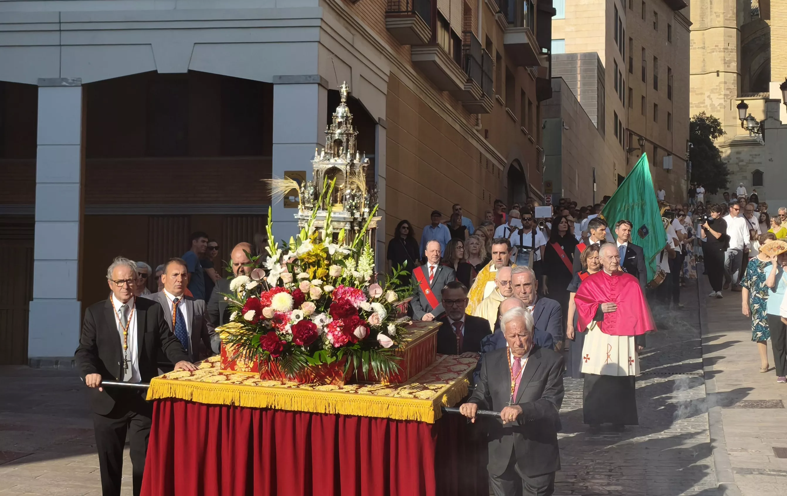 Festividad del Corpus Christi en Huesca. Foto María José Sampietro Brosed