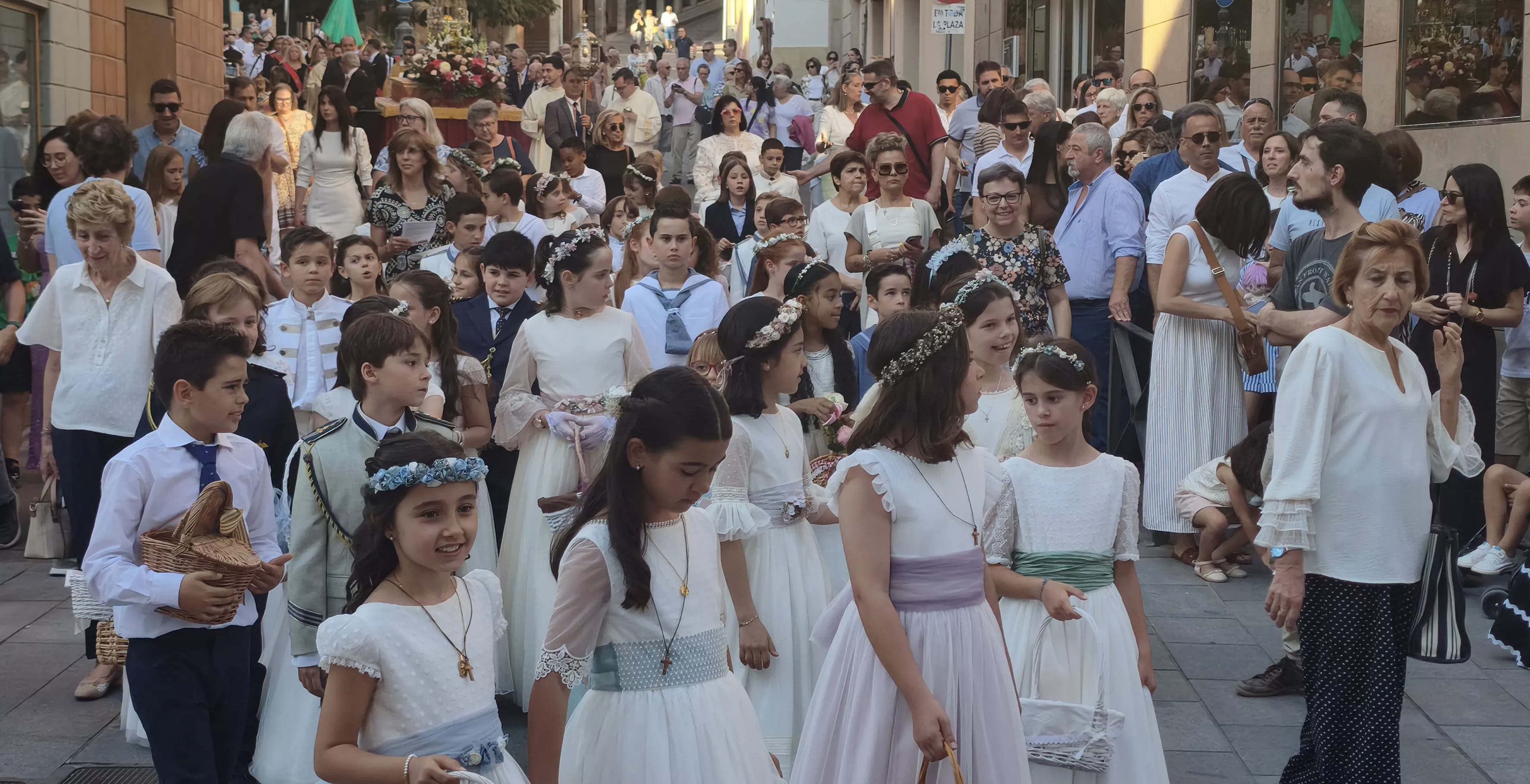 Festividad del Corpus Christi en Huesca. Foto María José Sampietro Brosed