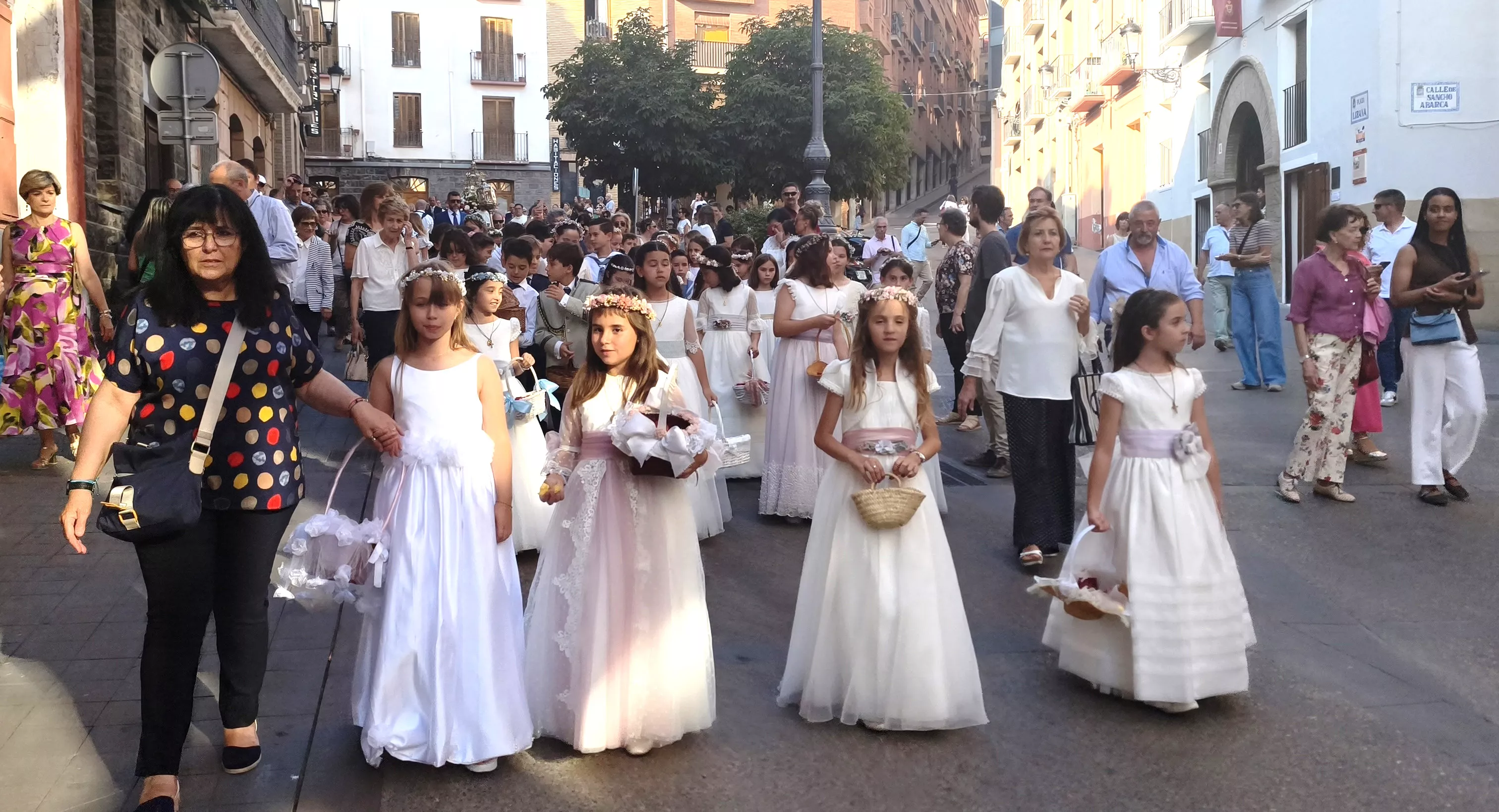Festividad del Corpus Christi en Huesca. Foto María José Sampietro Brosed