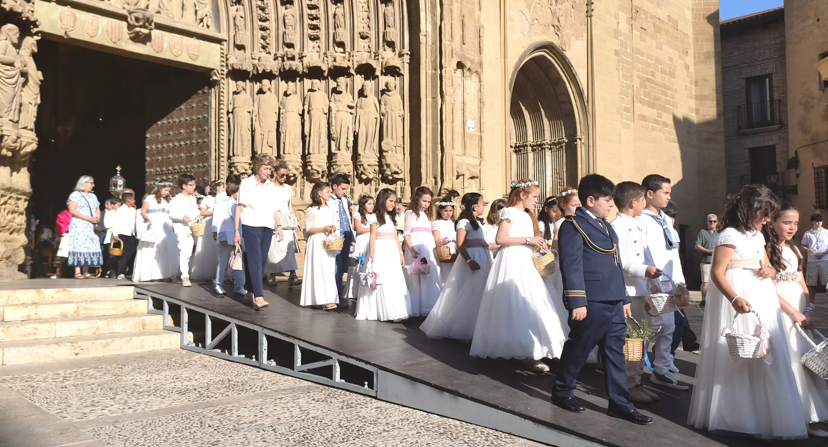 Festividad del Corpus Christi en Huesca. Foto María José Sampietro Brosed