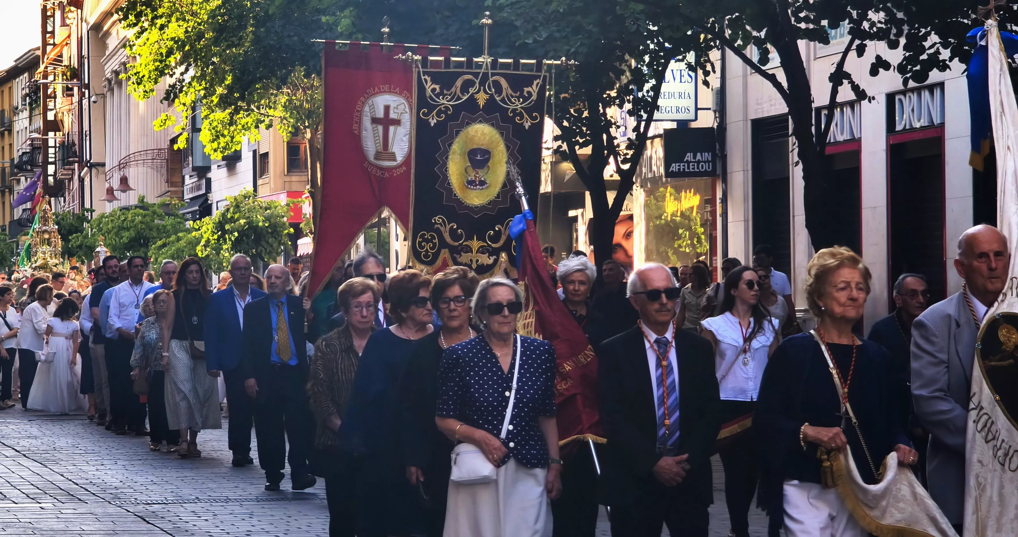 Festividad del Corpus Christi en Huesca. Foto María José Sampietro Brosed