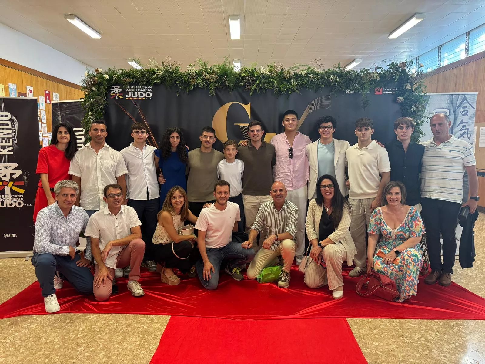 Representación de la Escuela Ibón en la Gala.