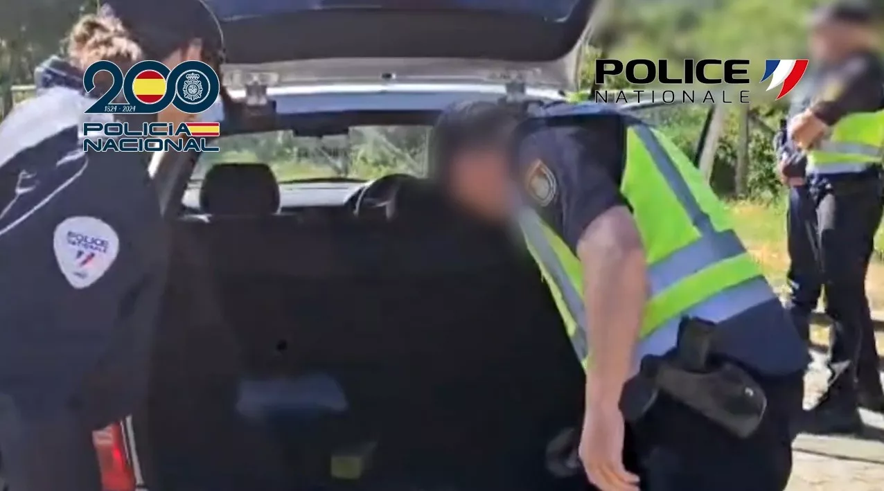 Las policías española y francesa en el espacio fronterizo