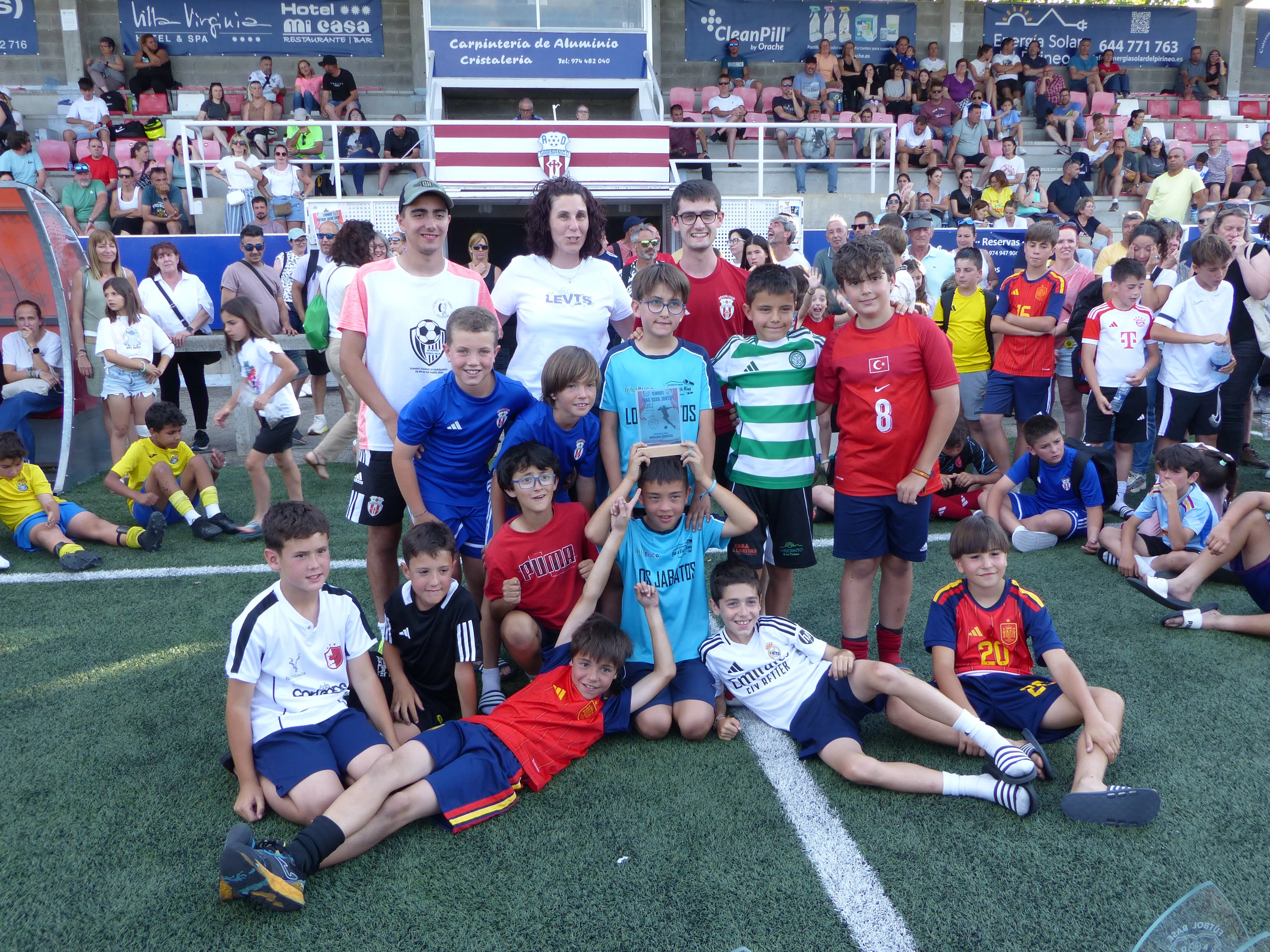 Sabi A, subcampeón benjamín, Foto Andrés Alcaraz
