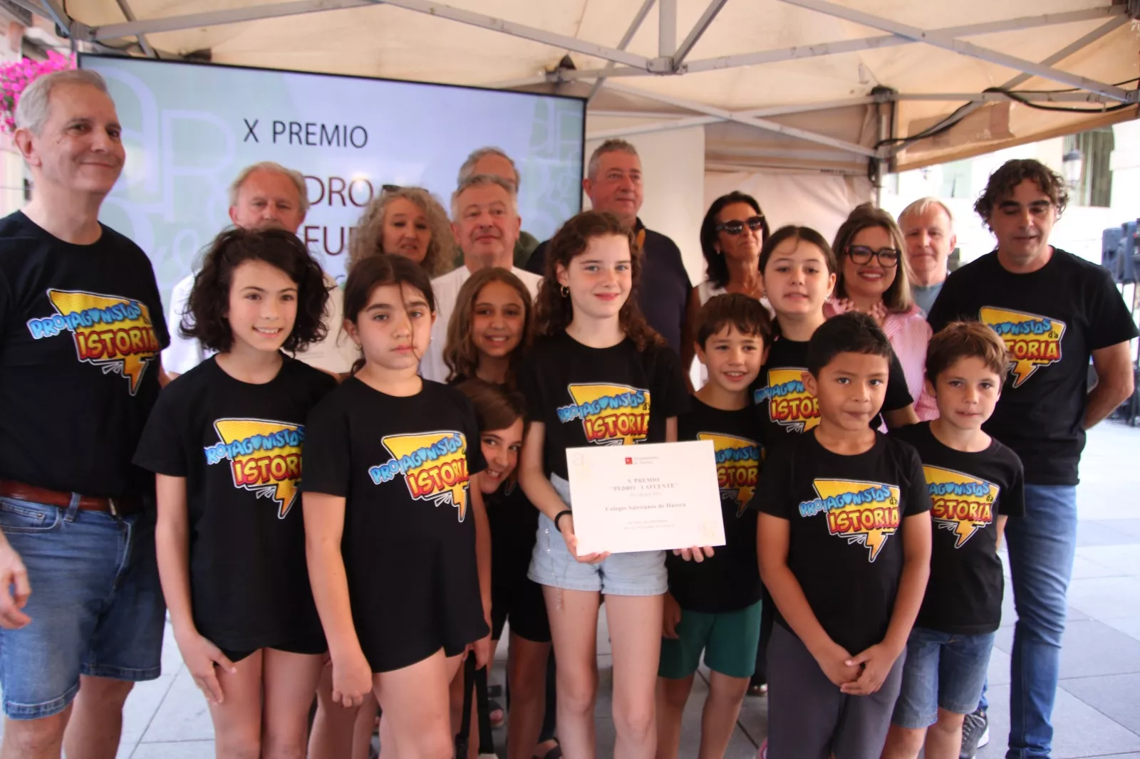 Entrega de premios de lengua aragonesa “Pedro Lafuente”. Foto Carlos Neofato