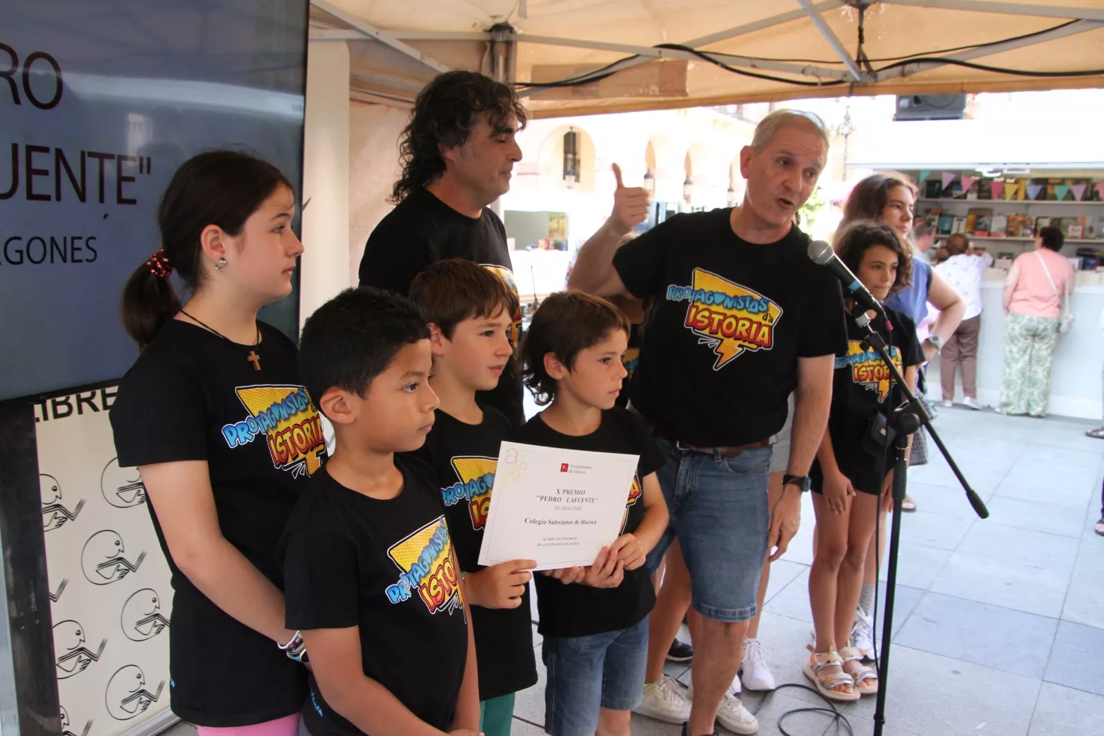 Entrega de premios de lengua aragonesa “Pedro Lafuente”. Foto Carlos Neofato