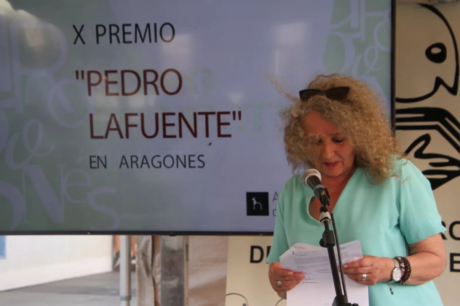 Entrega de premios de lengua aragonesa “Pedro Lafuente”. Foto Carlos Neofato