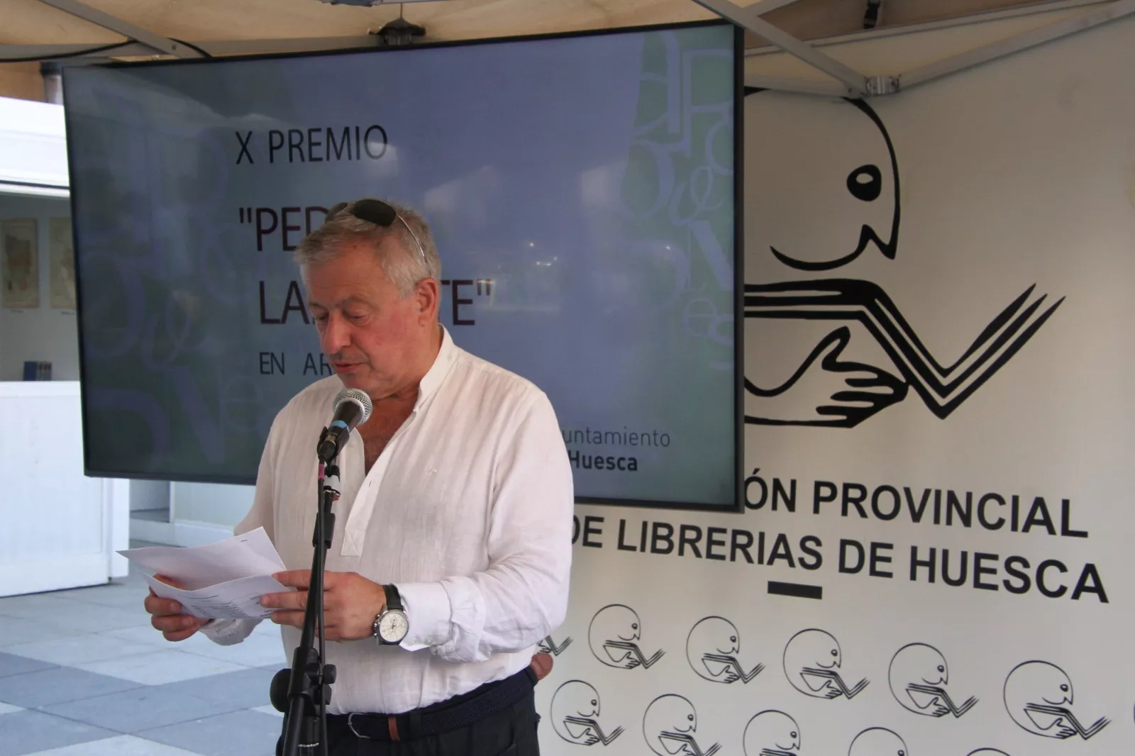 Entrega de premios de lengua aragonesa “Pedro Lafuente”. Foto Carlos Neofato