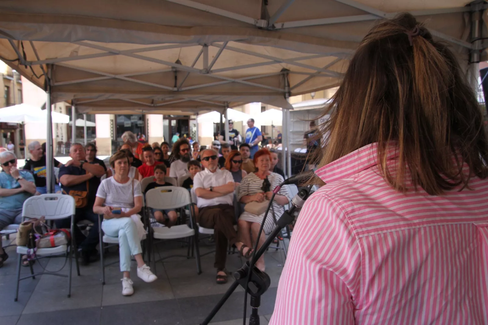 Entrega de premios de lengua aragonesa “Pedro Lafuente”. Foto Carlos Neofato