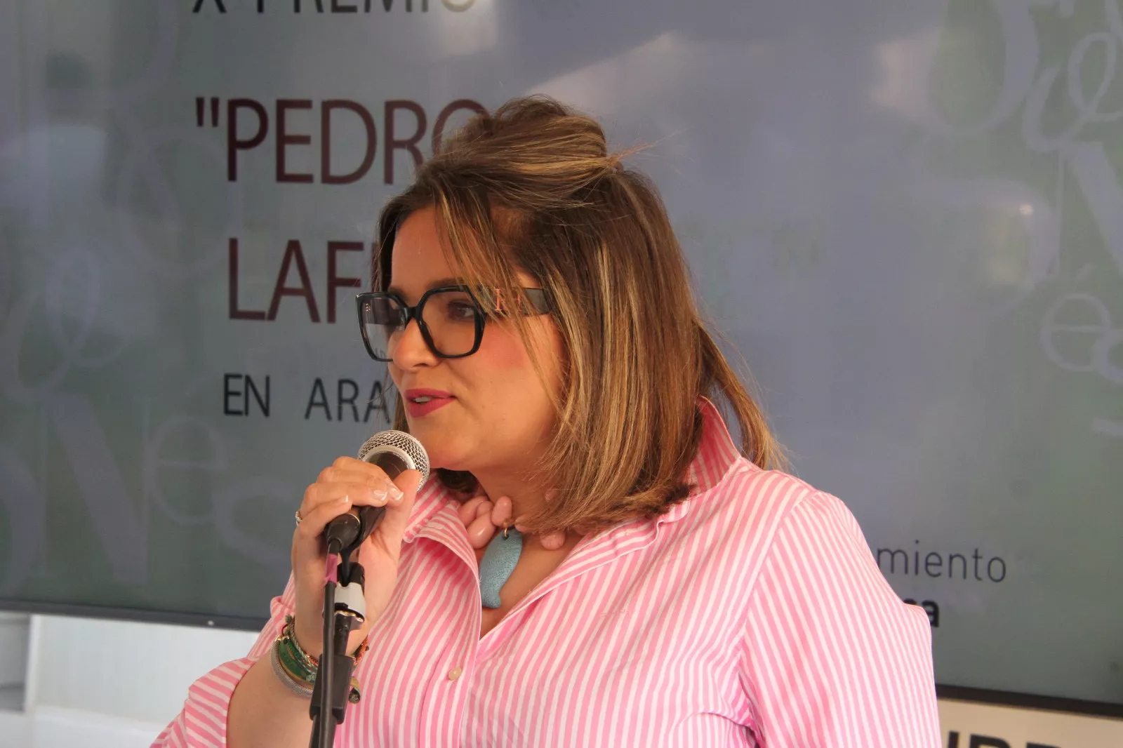 Entrega de premios de lengua aragonesa “Pedro Lafuente”. Foto Carlos Neofato