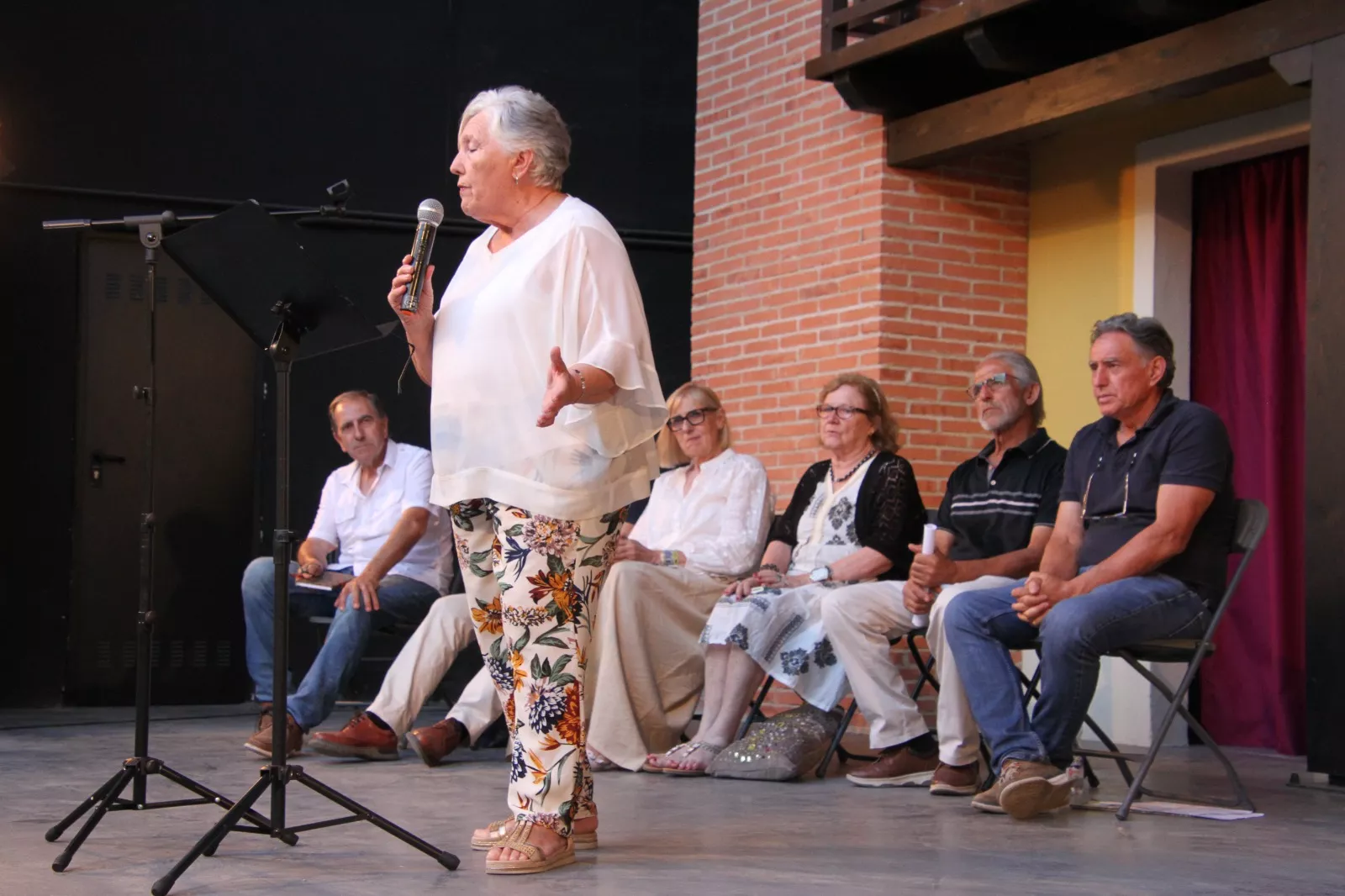 Velada  "Poetas bajo las estrellas" de Robres. Foto Carlos Neofato