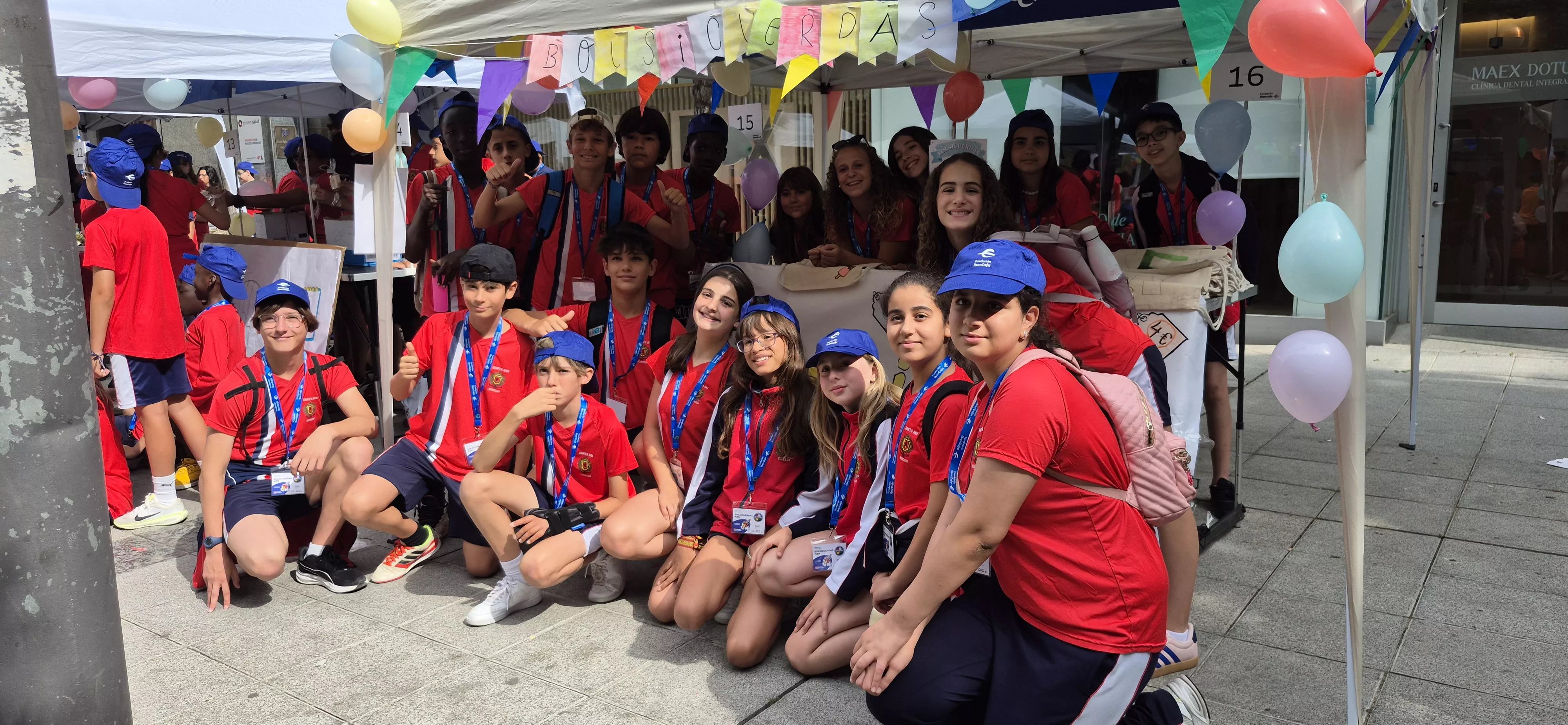 Mercado de Cooperativas Escolares de la Fundación Ibercaja. Foto Myriam Martínez