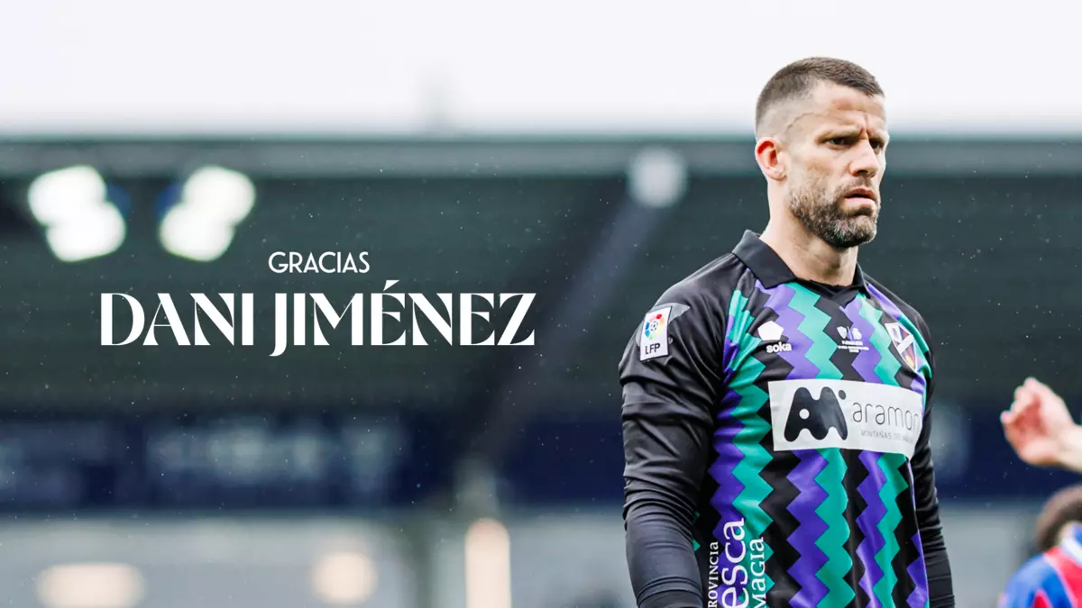Dani Jiménez no continuará en el Huesca
