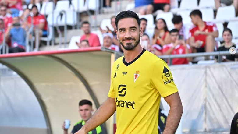 El portero del Murcia que ya se ha despedido y apunta al Huesca. Foto: Instagram gianfrancogazza22