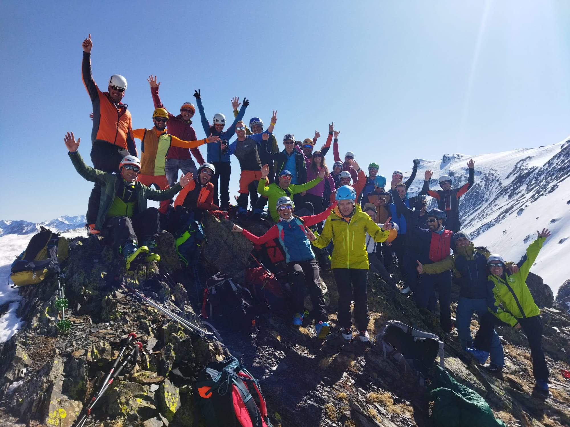 Cumbre en Lenquo de Capo.