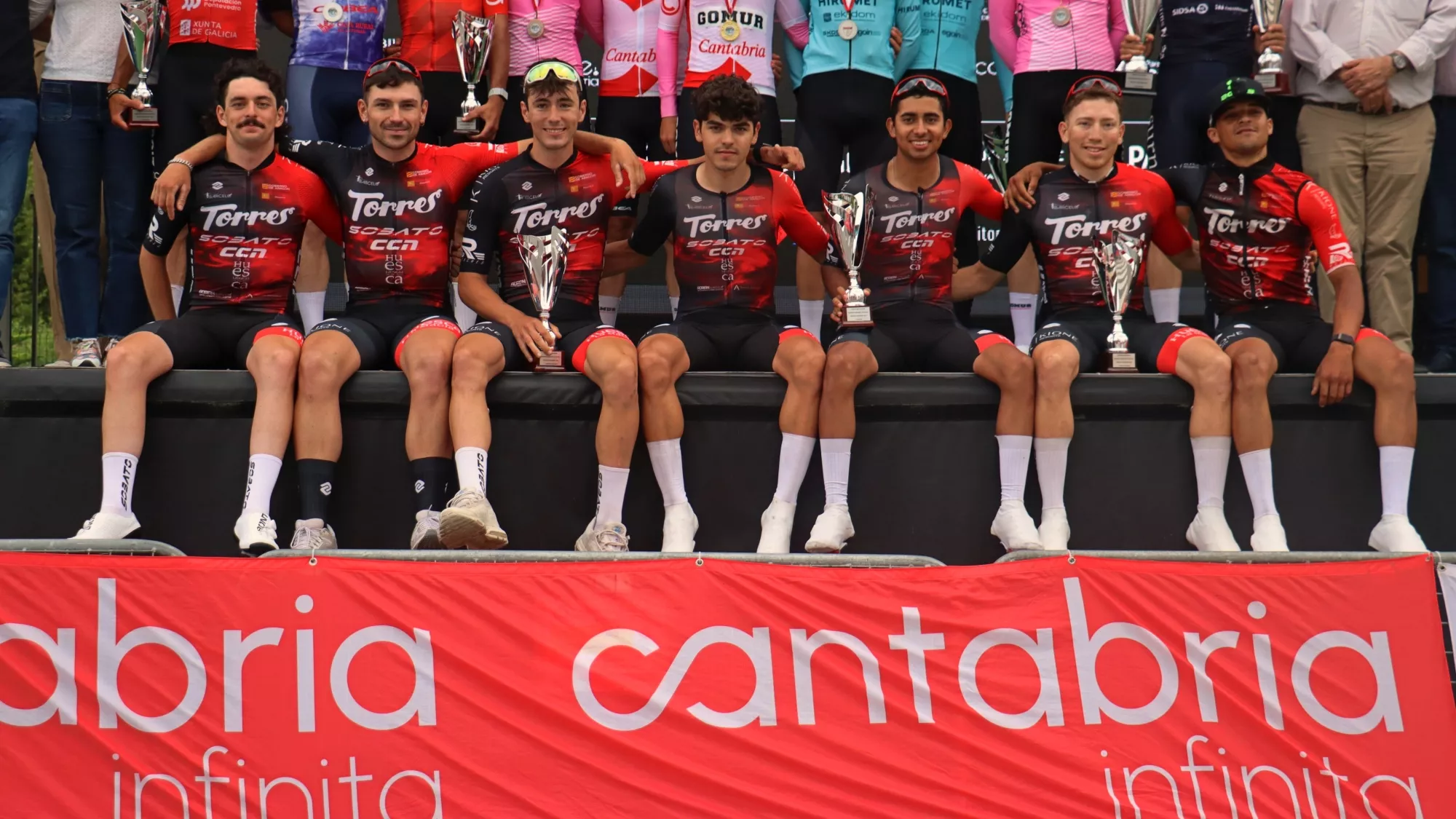 Torres-Sobato demuestra valentía en el Circuito Montañés