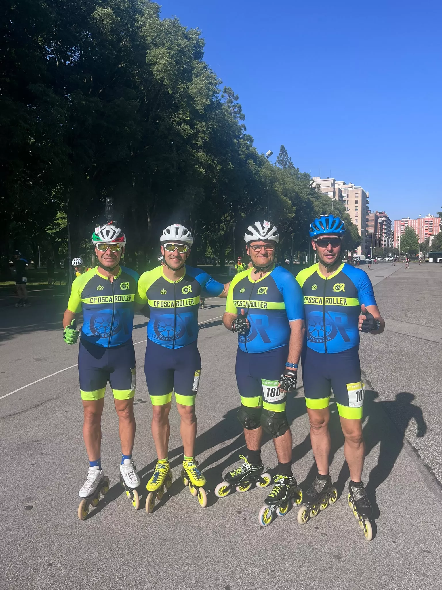 Osca Roller en Liga Aragonesa y Maratón P2P