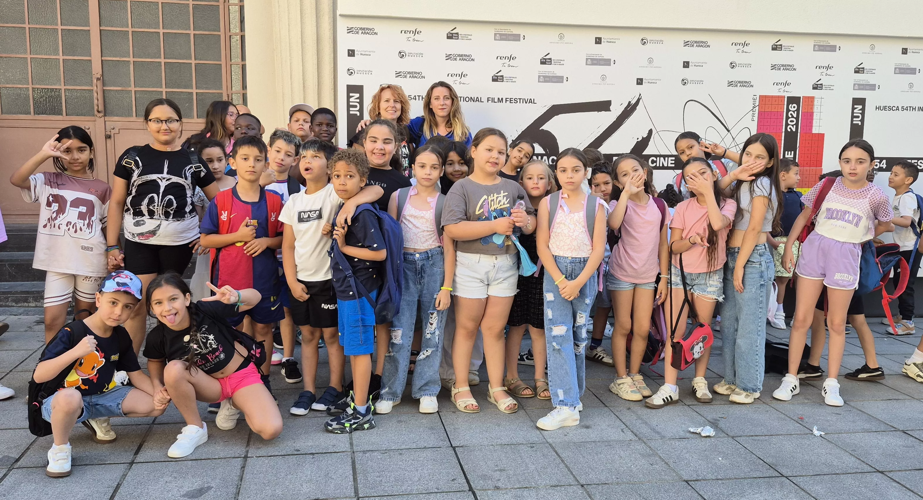 Sección "Niños al festival" del Festival de Cine de Huesca. Foto Myriam Martínez
