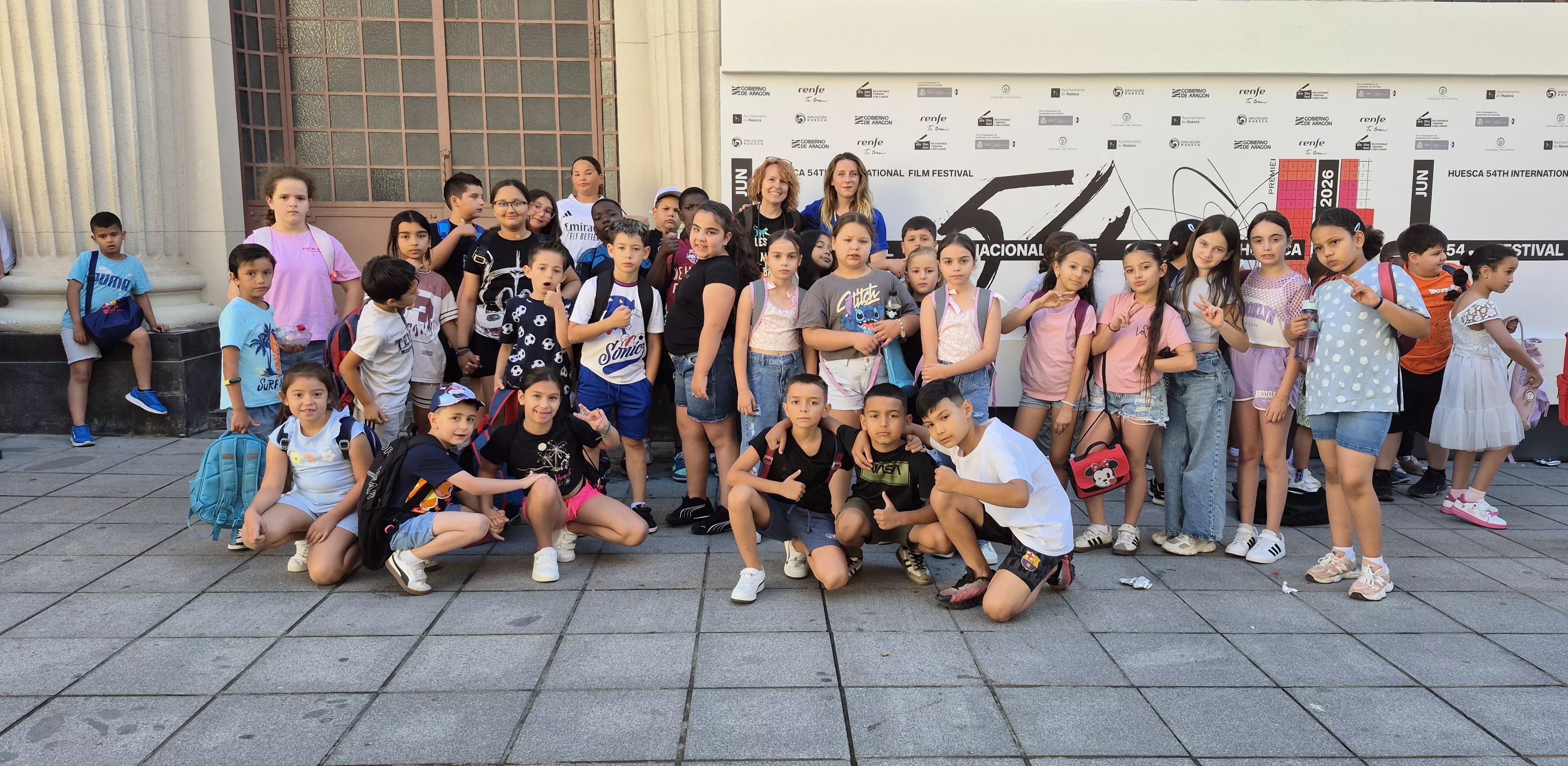 Sección "Niños al festival" del Festival de Cine de Huesca. Foto Myriam Martínez