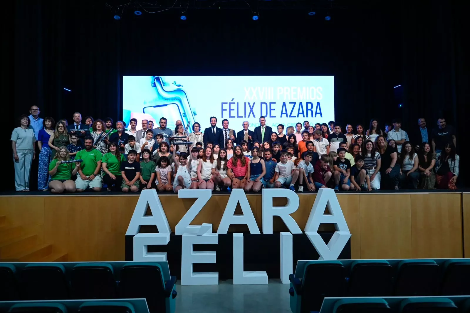 Foto de familia de los Félix de Azara