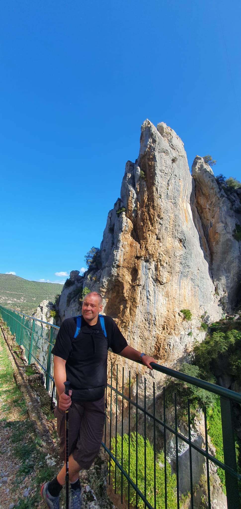 La ruta del Santo Grial de Alejandro Martínez y Cristina Monzón. Foto Teleaire