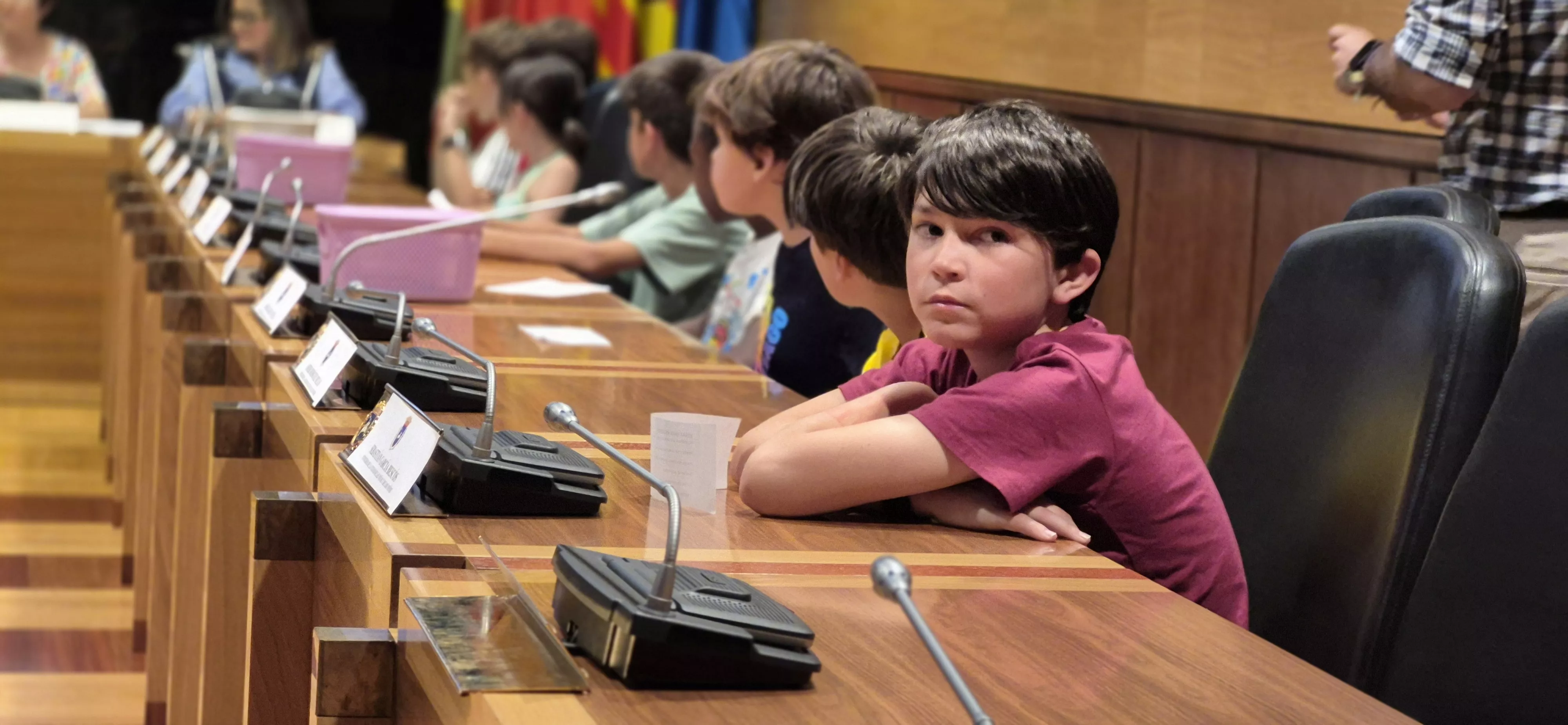 Último pleno del curso de la Ciudad de las niñas y los niños. Foto Myriam Martínez