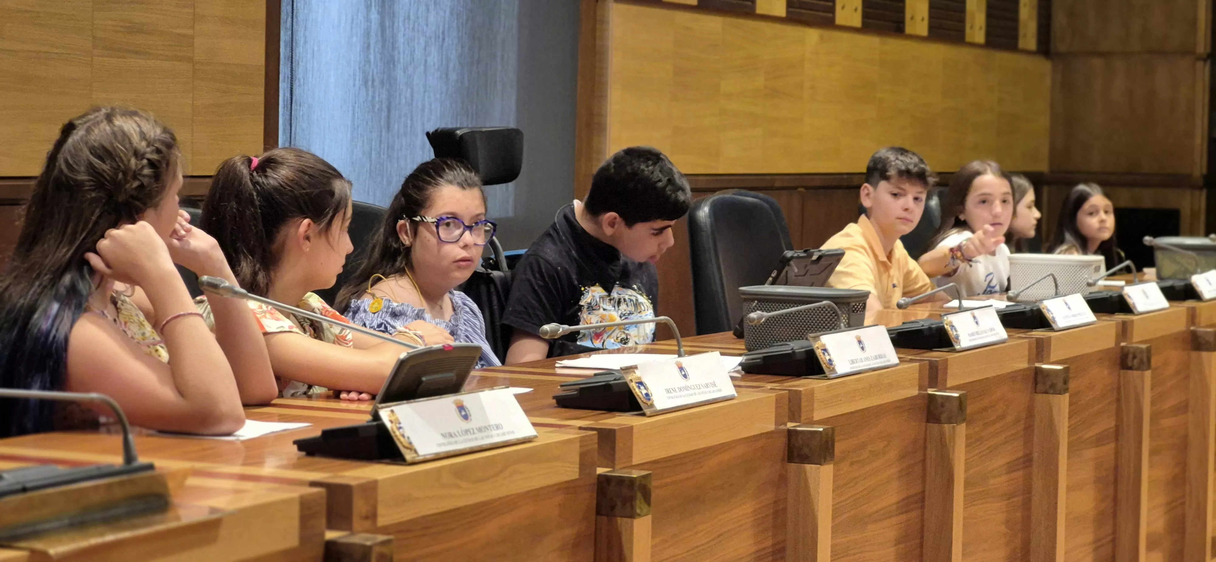 Último pleno del curso de la Ciudad de las niñas y los niños. Foto Myriam Martínez