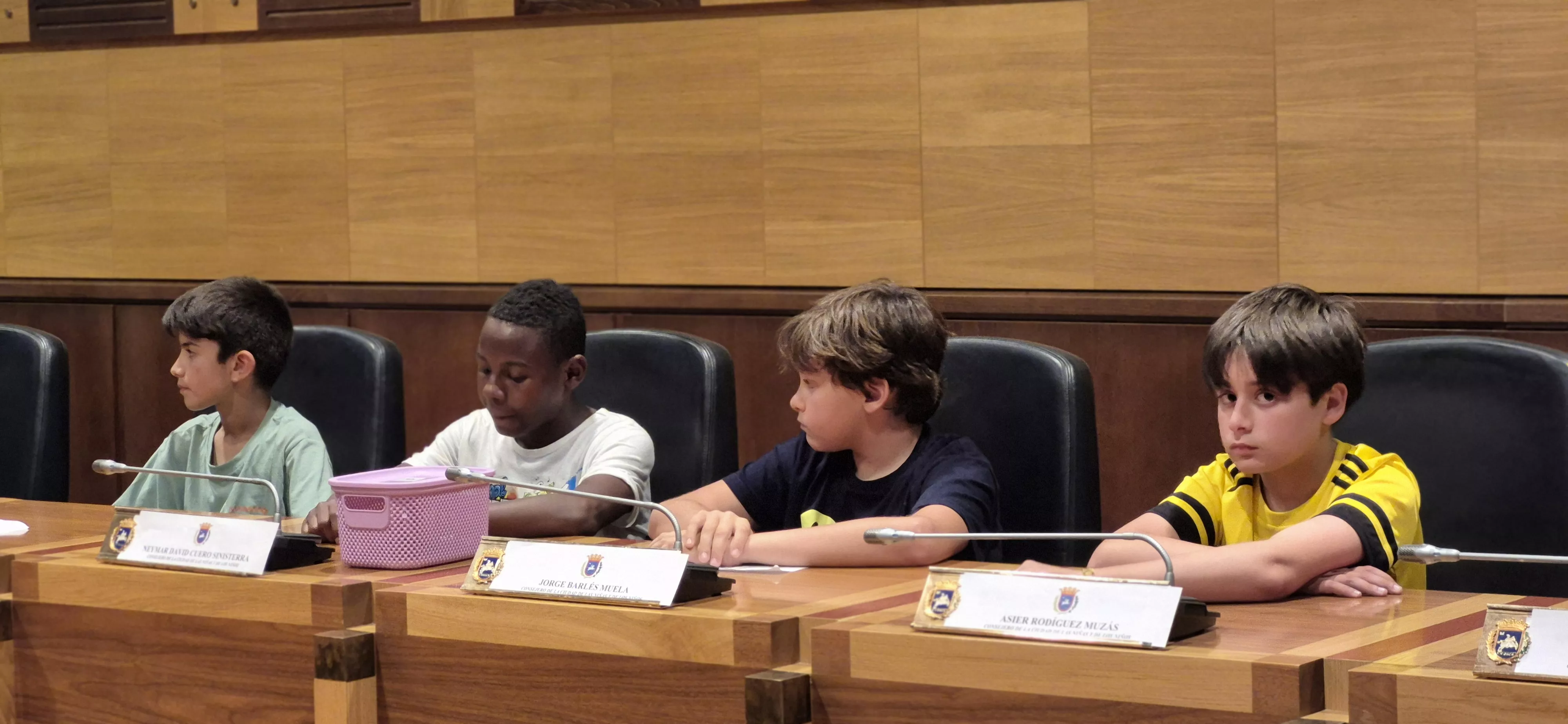 Último pleno del curso de la Ciudad de las niñas y los niños. Foto Myriam Martínez
