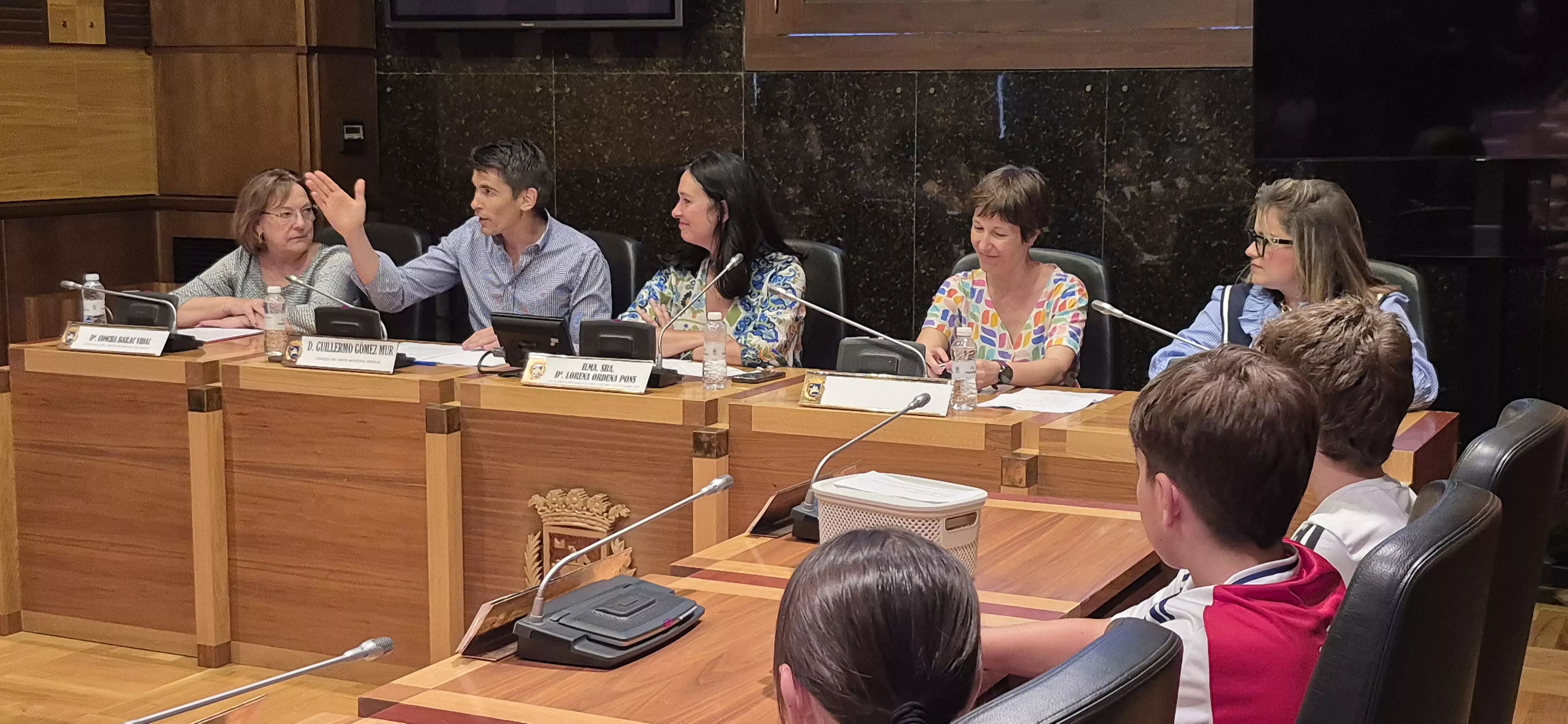 Último pleno del curso de la Ciudad de las niñas y los niños. Foto Myriam Martínez
