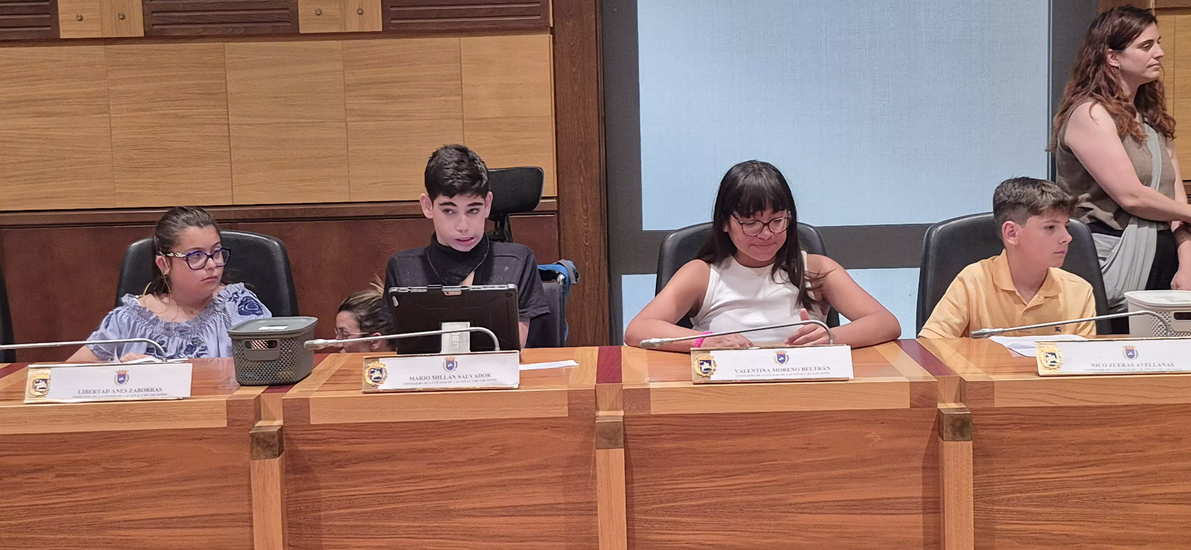 Último pleno del curso de la Ciudad de las niñas y los niños. Foto Myriam Martínez