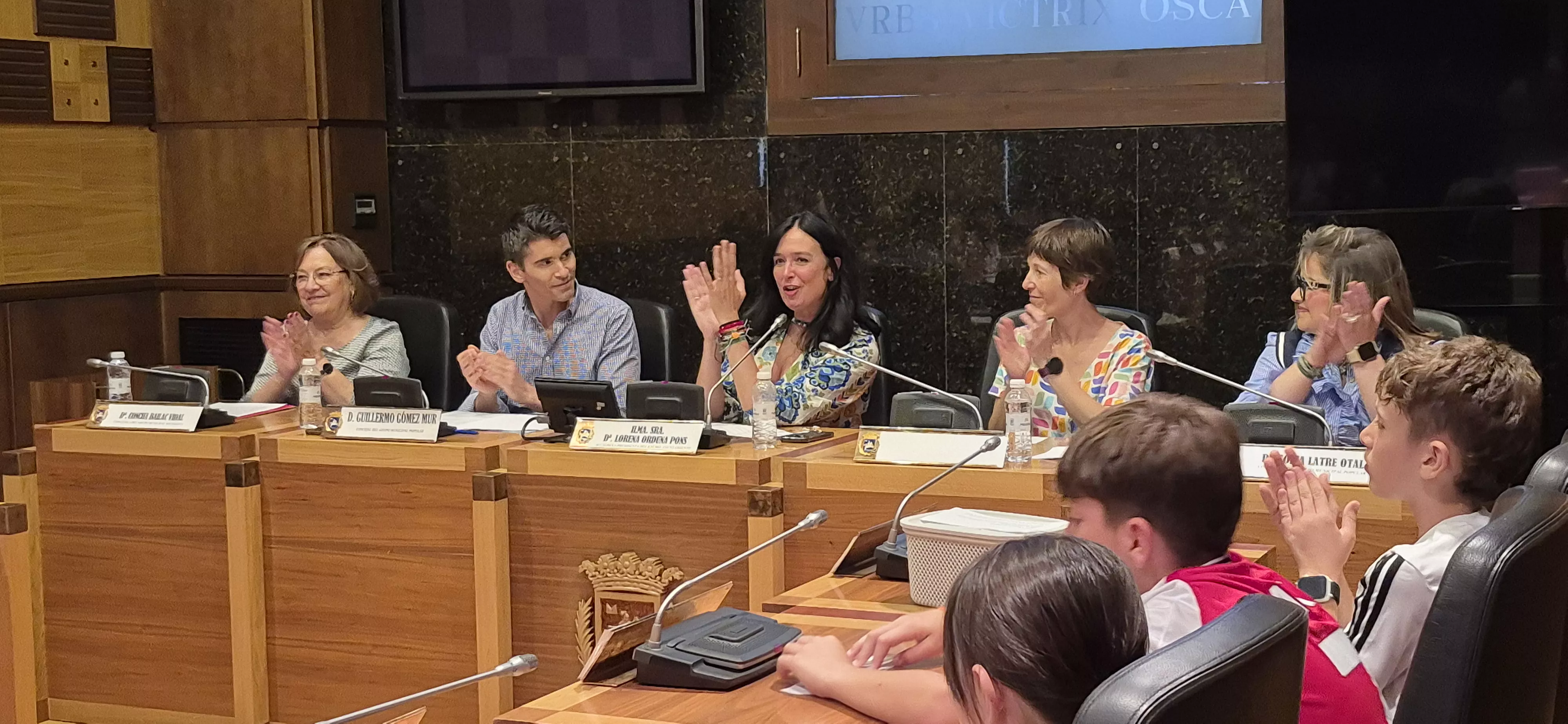 Último pleno del curso de la Ciudad de las niñas y los niños. Foto Myriam Martínez