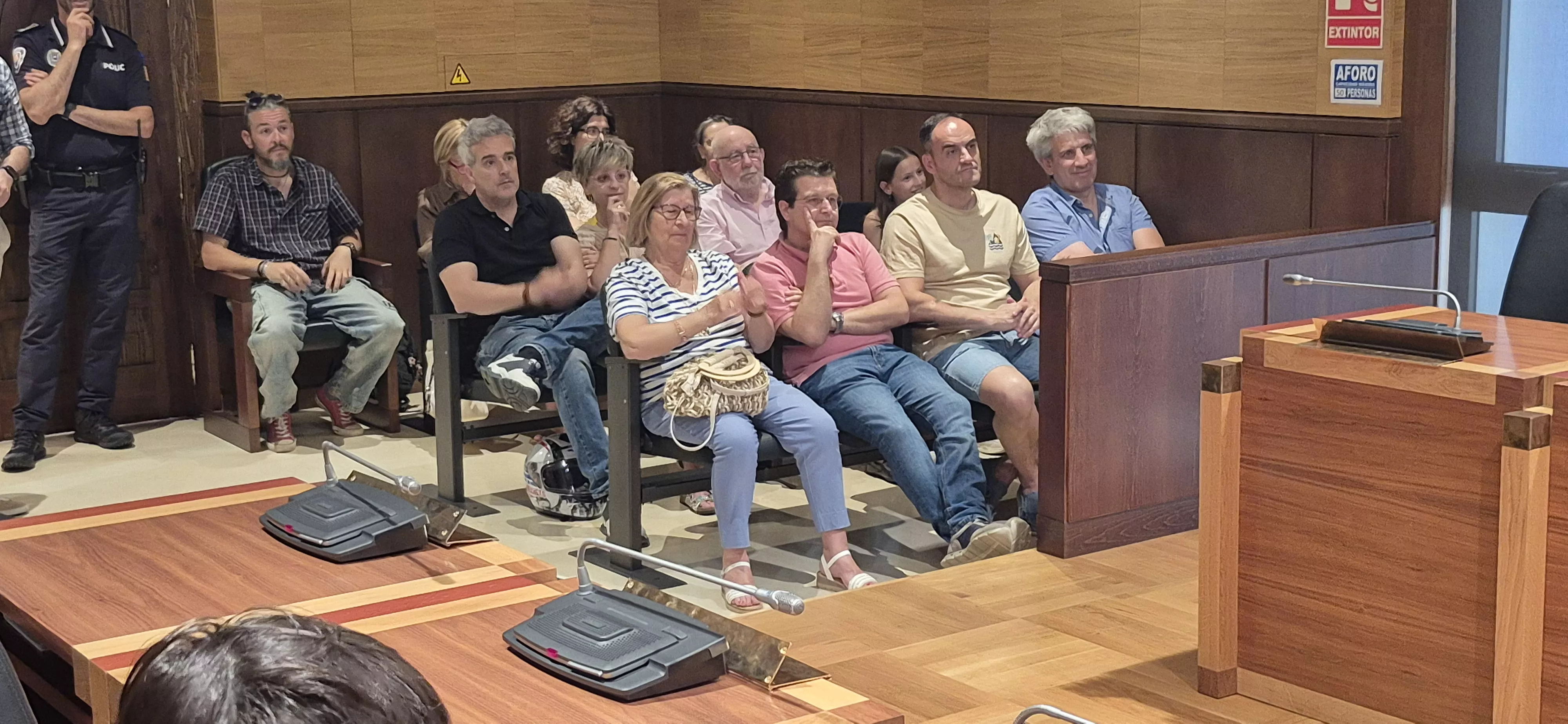 Último pleno del curso de la Ciudad de las niñas y los niños. Foto Myriam Martínez