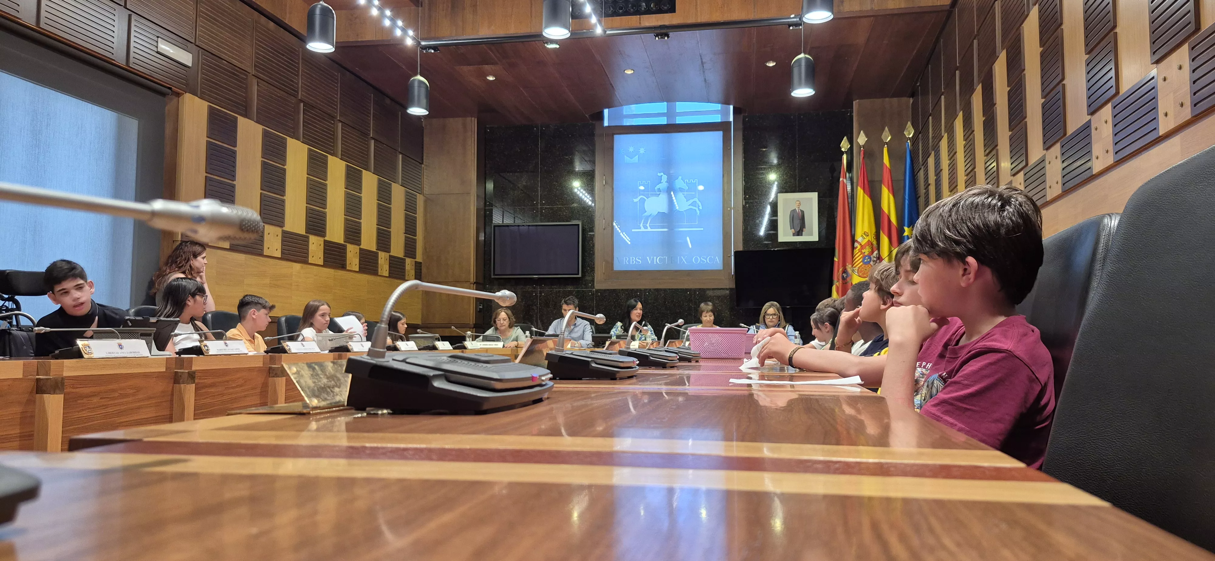 Último pleno del curso de la Ciudad de las niñas y los niños. Foto Myriam Martínez