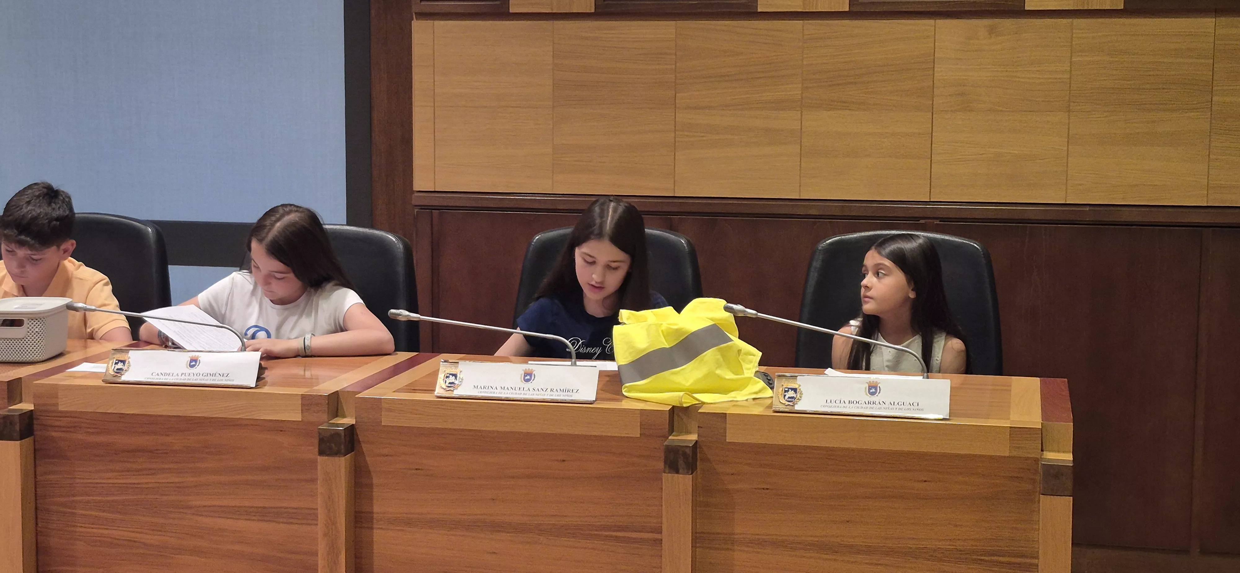 Último pleno del curso de la Ciudad de las niñas y los niños. Foto Myriam Martínez