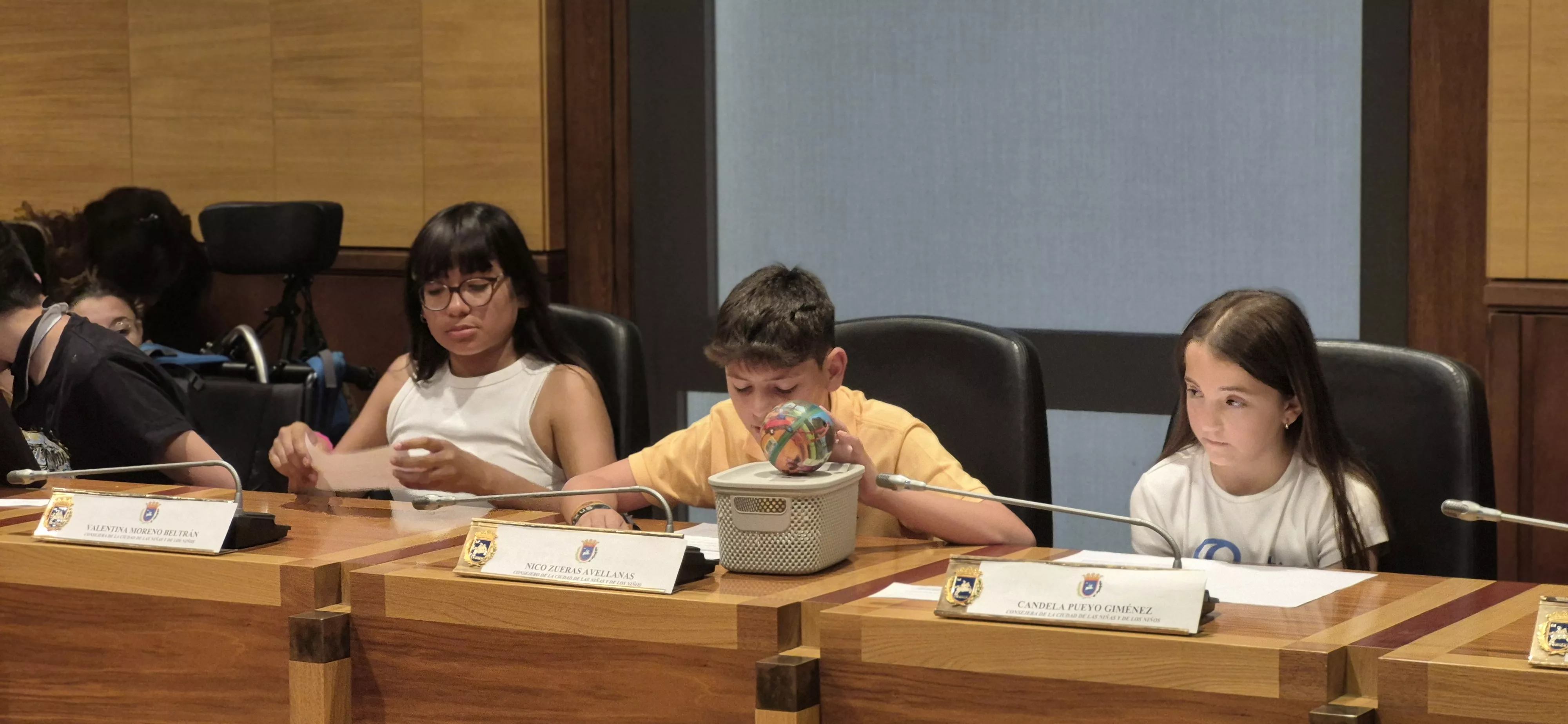 Último pleno del curso de la Ciudad de las niñas y los niños. Foto Myriam Martínez