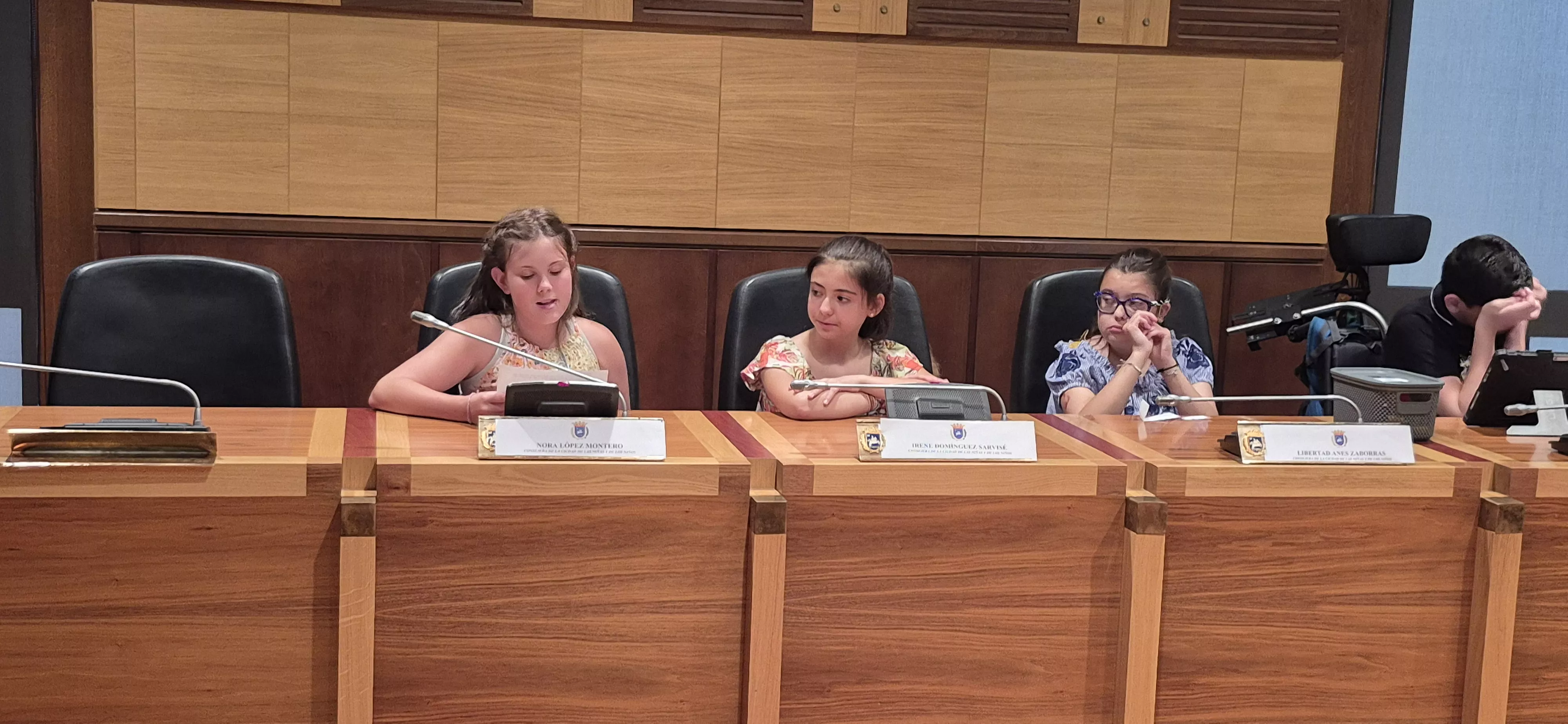 Último pleno del curso de la Ciudad de las niñas y los niños. Foto Myriam Martínez