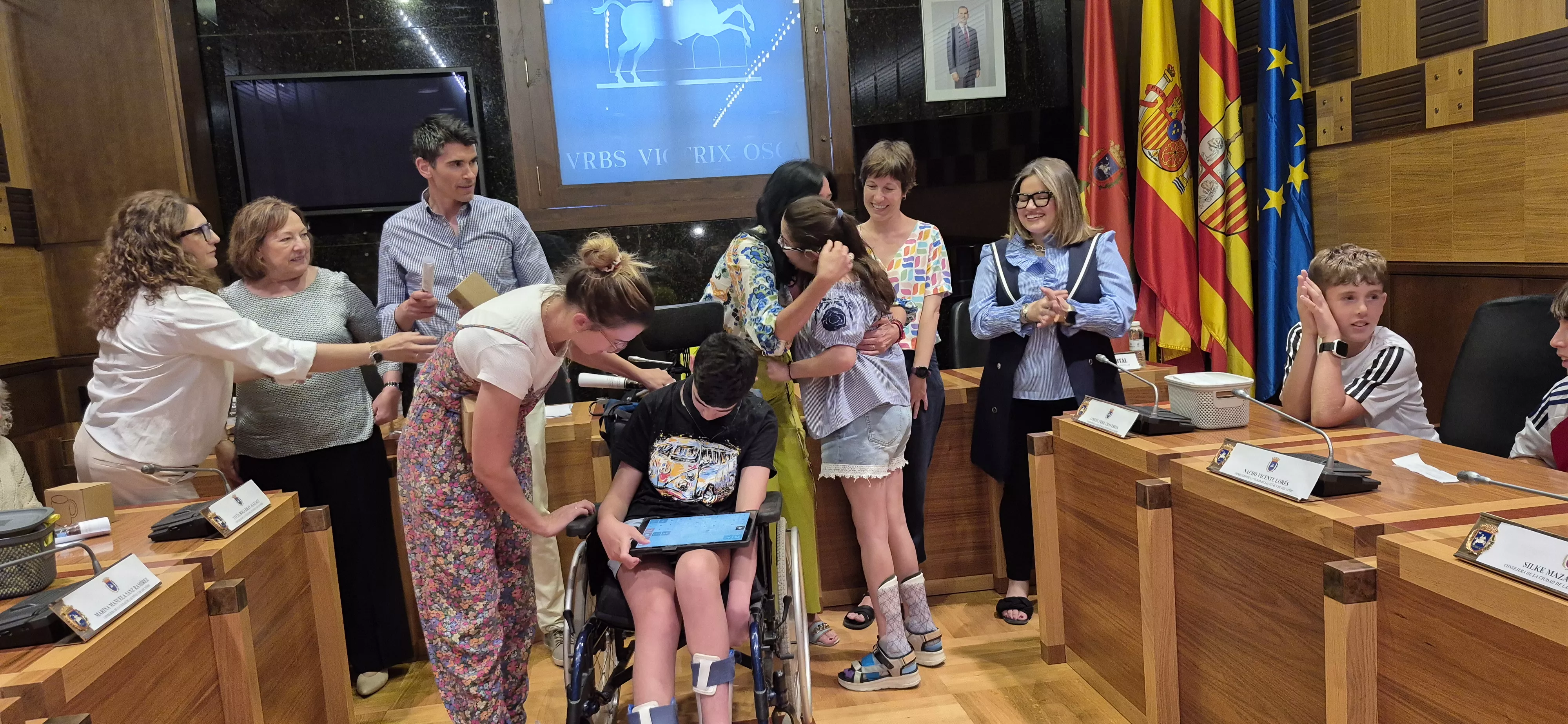 Último pleno del curso de la Ciudad de las niñas y los niños. Foto Myriam Martínez