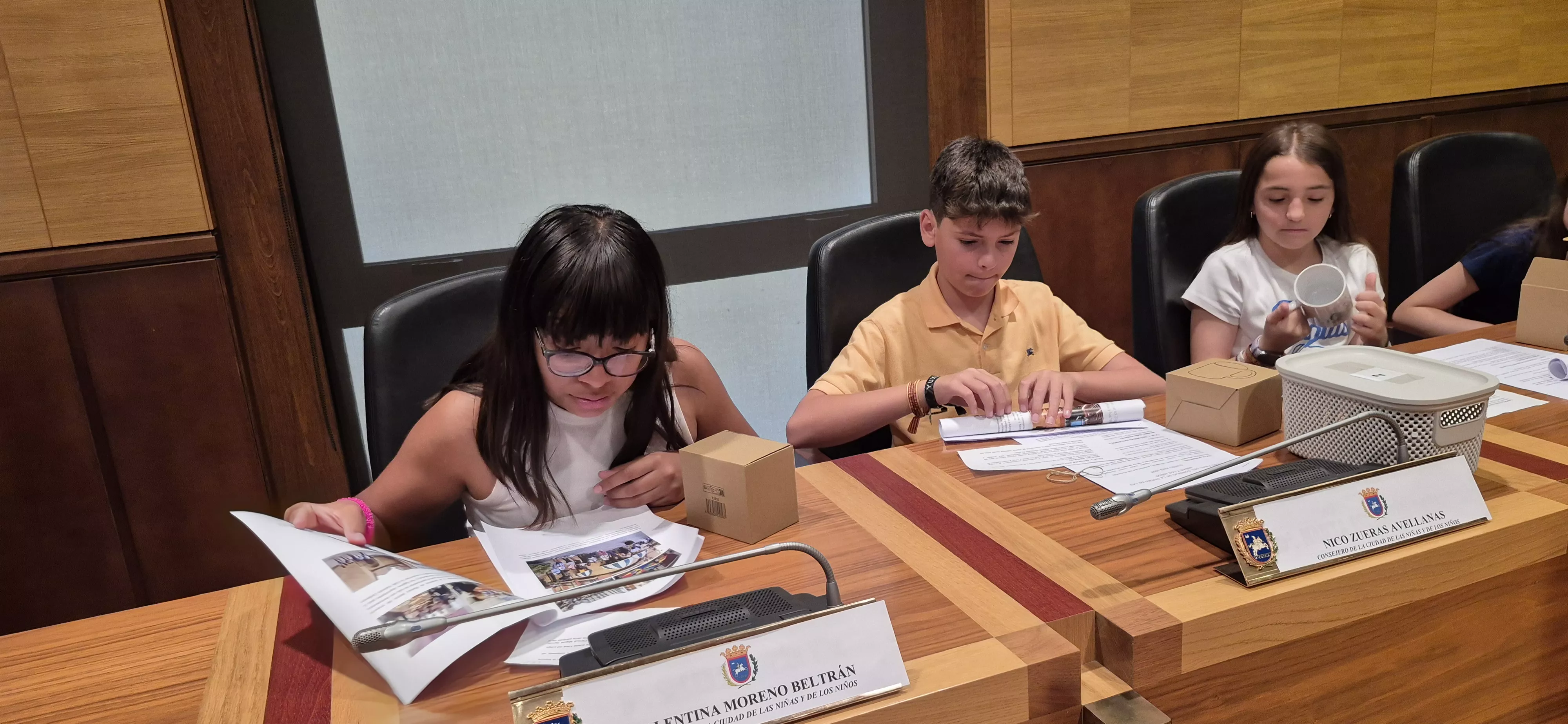 Último pleno del curso de la Ciudad de las niñas y los niños. Foto Myriam Martínez