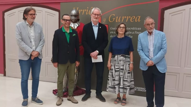Iván Rodríguez, Pedro Olloqui, Juan José Generelo, Carlos Laliena Corbera y María Teresa Iranzo Muñío. Iván Rodríguez, Pedro Olloqui, Juan José Generelo, Carlos Laliena Corbera y María Teresa Iranzo Muñío.