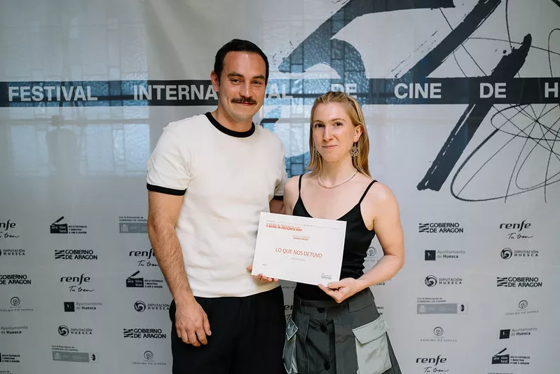 Arturo Moctezuma y Noa Ortíz. Foto Ana Escario (El Estudio)