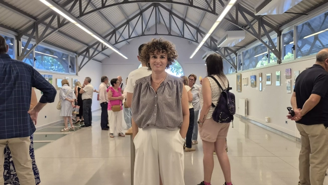 Exposición fin de curso de la escuela de Marian Ruiz. Foto Myriam Martínez Exposición fin de curso de la escuela de Marian Ruiz. Foto Myriam Martínez