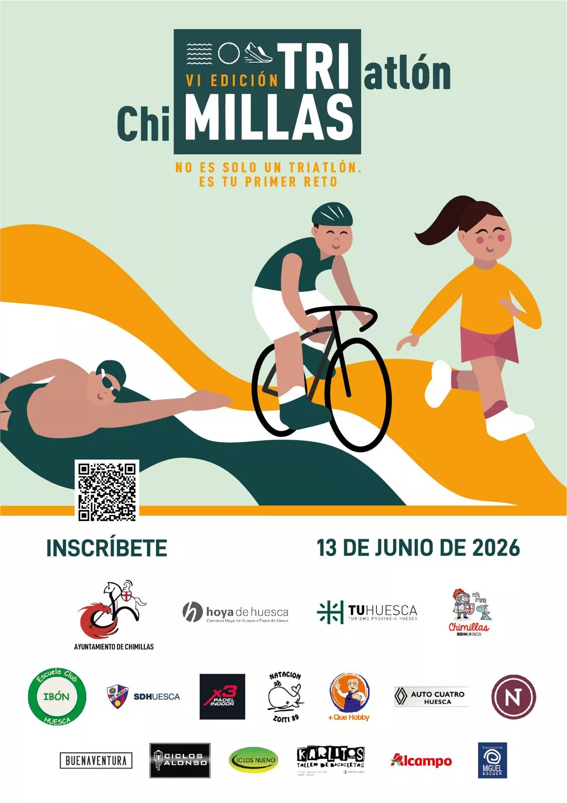 Cartel de la prueba.