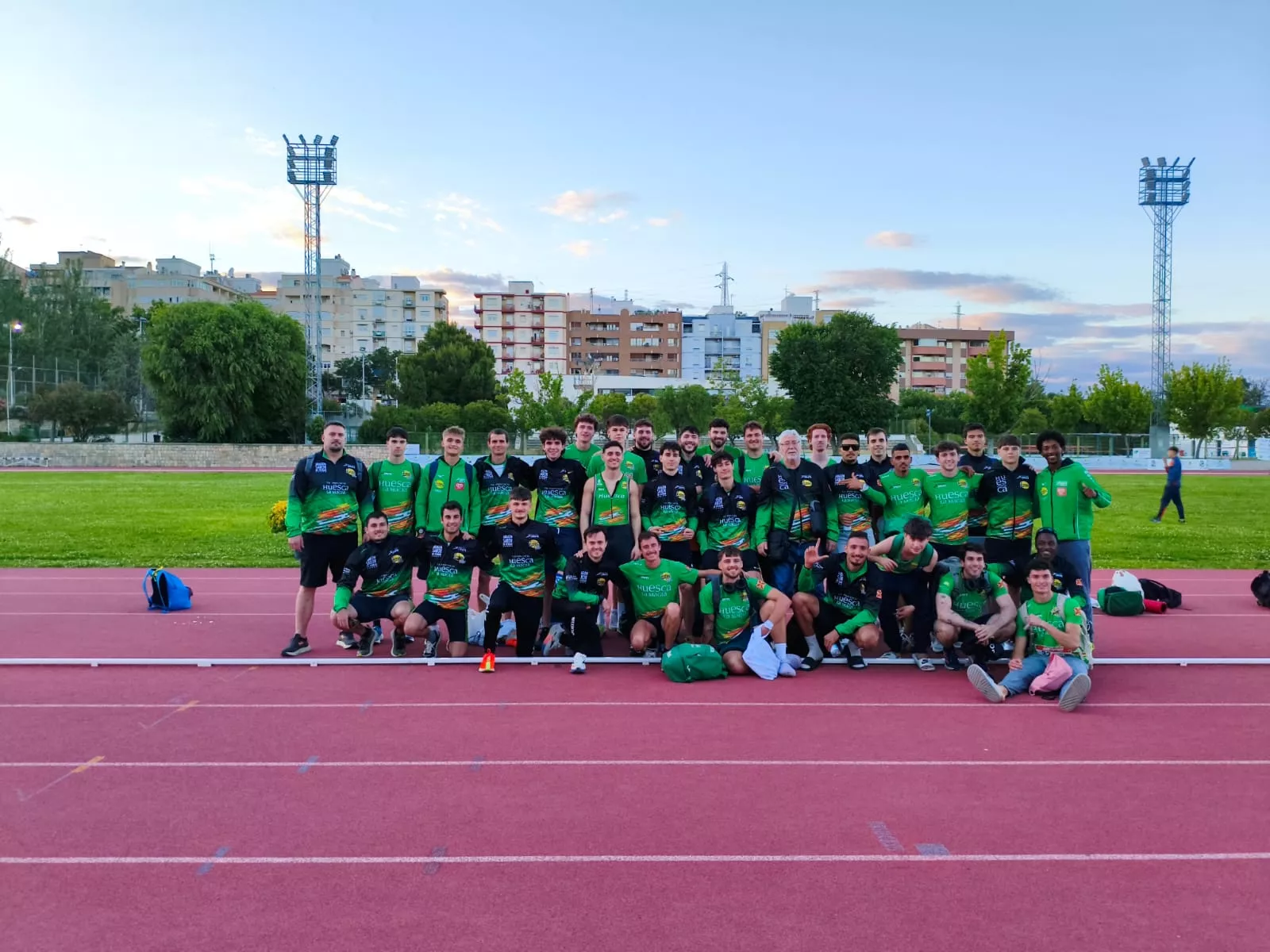 El equipo de Intec-Zoiti en la segunda jornada en Jaén.