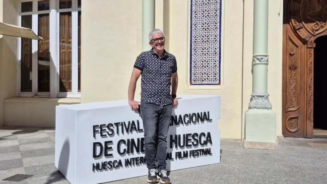 José Alberto Andrés Lacasta, en el 54º Festival Internacional de Cine de Huesca. Foto Myriam Martínez José Alberto Andrés Lacasta, en el 54º Festival Internacional de Cine de Huesca. Foto Myriam Martínez