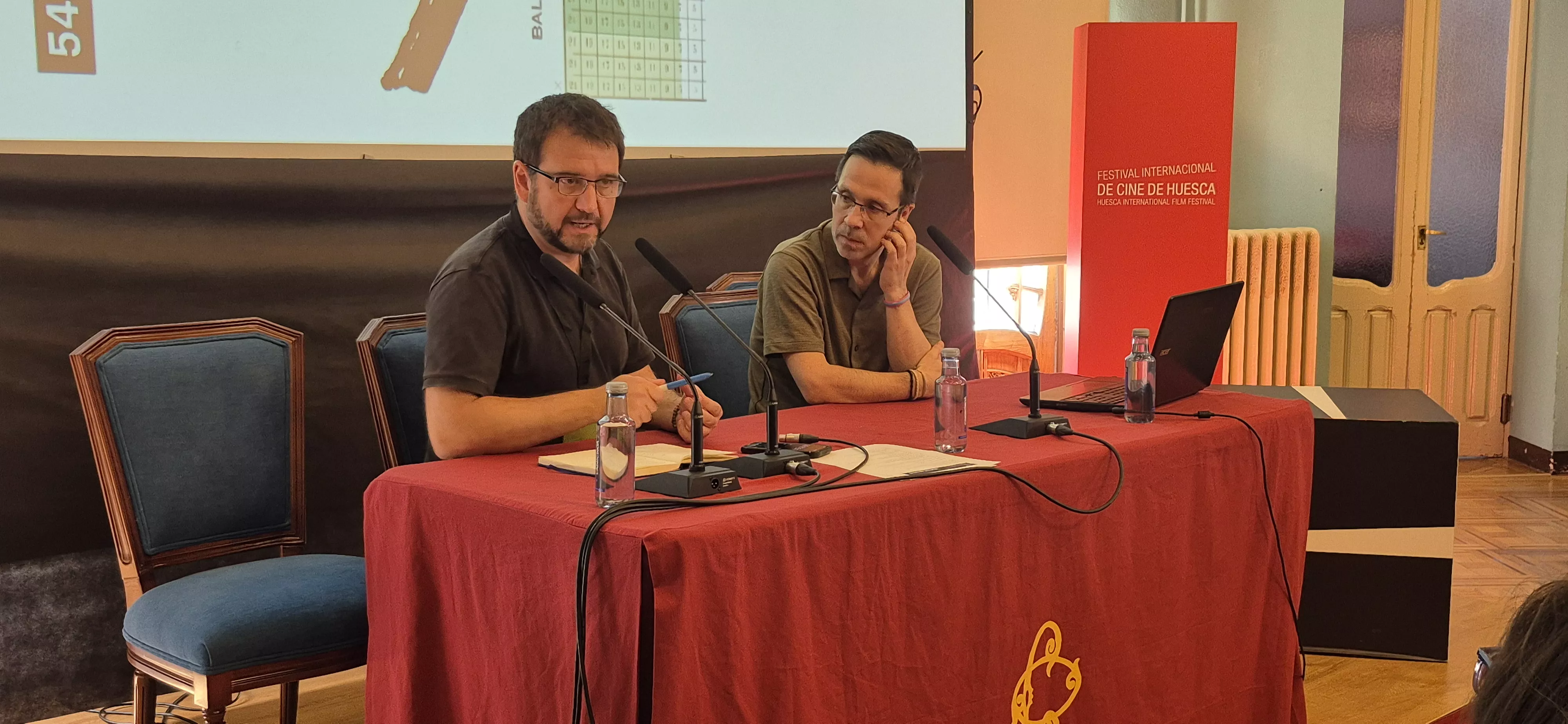 Presentación de Cuando la guerra borra tu nombre, de Germán Roda. Foto Myriam Martínez